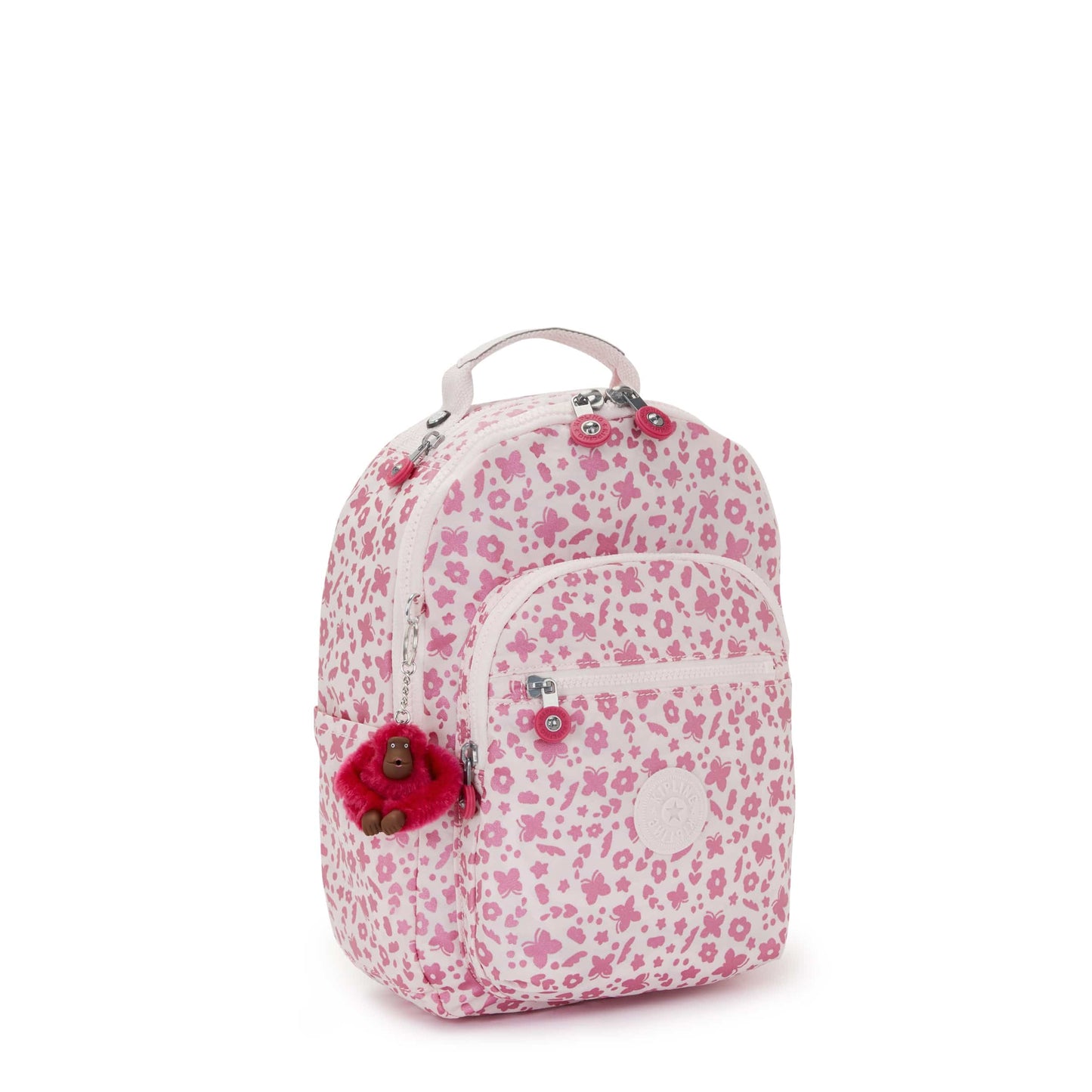 Kipling-Seoul S-Small Backpack (With Laptop Protection)-Magic Floral-I5357-Z41