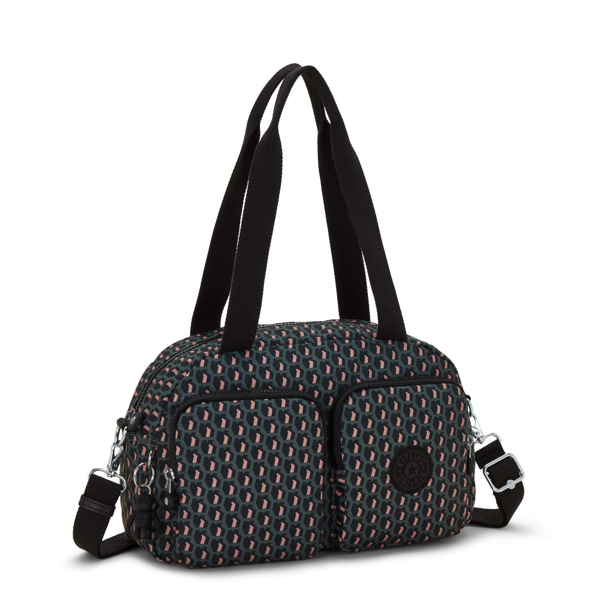 Kipling-Cool Defea-Medium Shoulderbag (With Removable Shoulderstrap)-3D K Pink-I5479-E1A