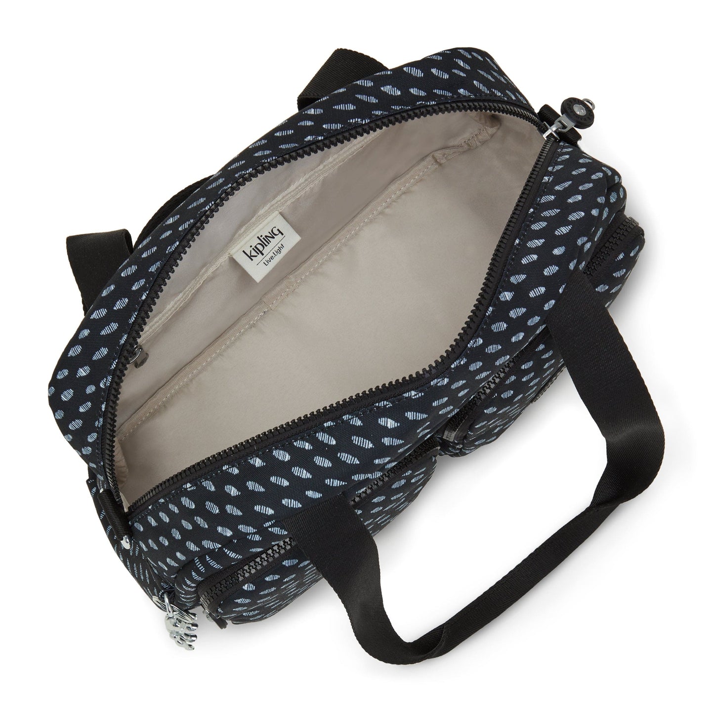 KIPLING-Cool Defea-Medium shoulderbag (with removable shoulderstrap)-Ultimate Dots-I5479-R87
