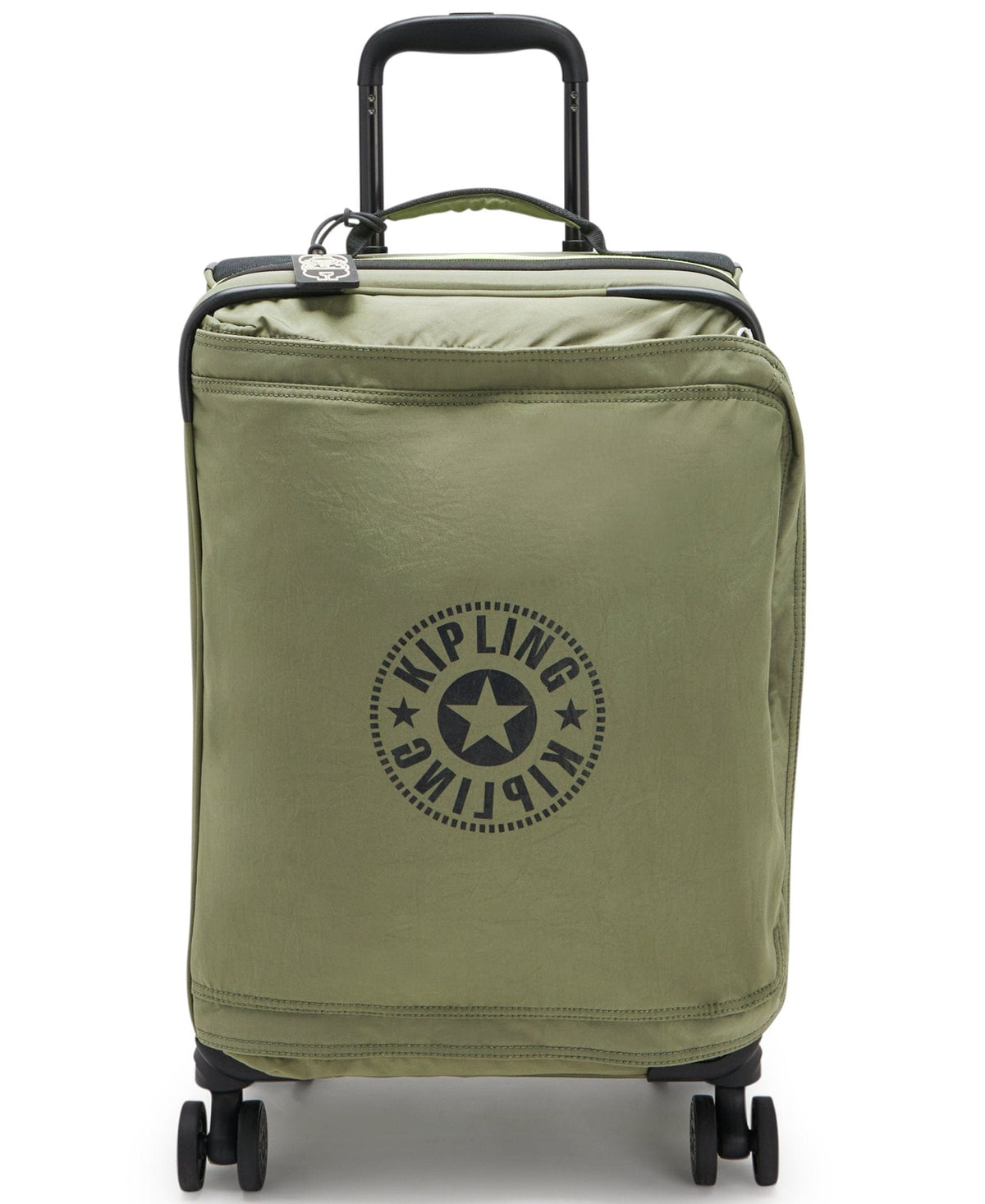 KIPLING-Spontaneous S-Small cabin size wheeled luggage-Strong Moss C-I5508-R75