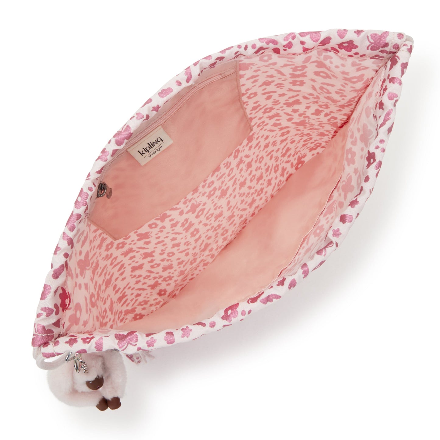 Kipling-Supertaboo-Medium Backpack (With Drawstring)-Magic Floral-I5637-Z41