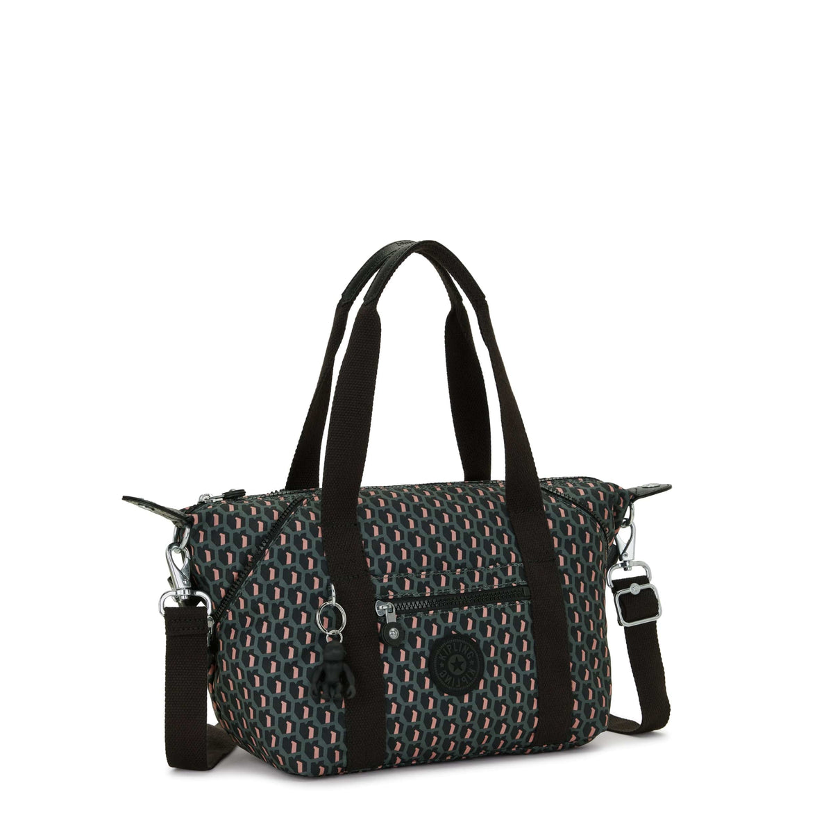 Kipling-Art Mini-Small Handbag (With Removable Shoulderstrap)-3D K Pink-I5656-E1A