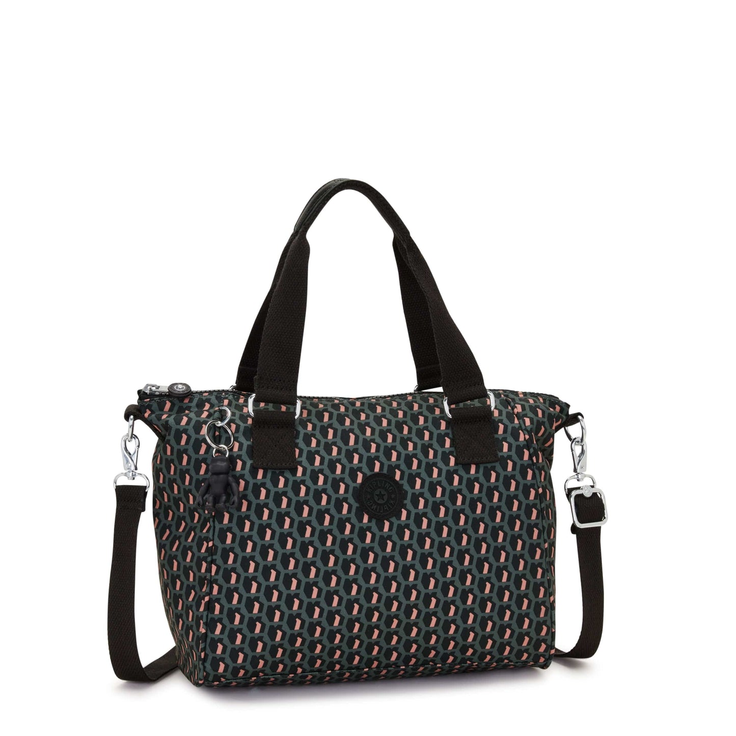 Kipling-Amiel-Medium Handbag (With Removable Shoulderstrap)-3D K Pink-I5733-E1A