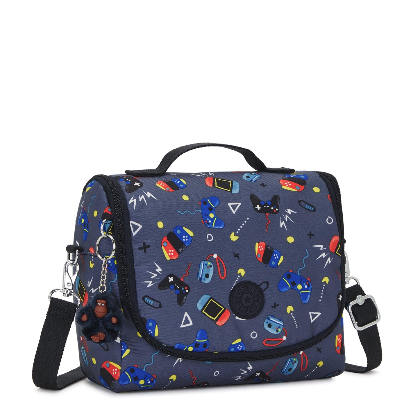 Kipling-New Kichirou-Large Lunchbox (With Trolley Sleeve)-Gaming Grey-I5749-T6T