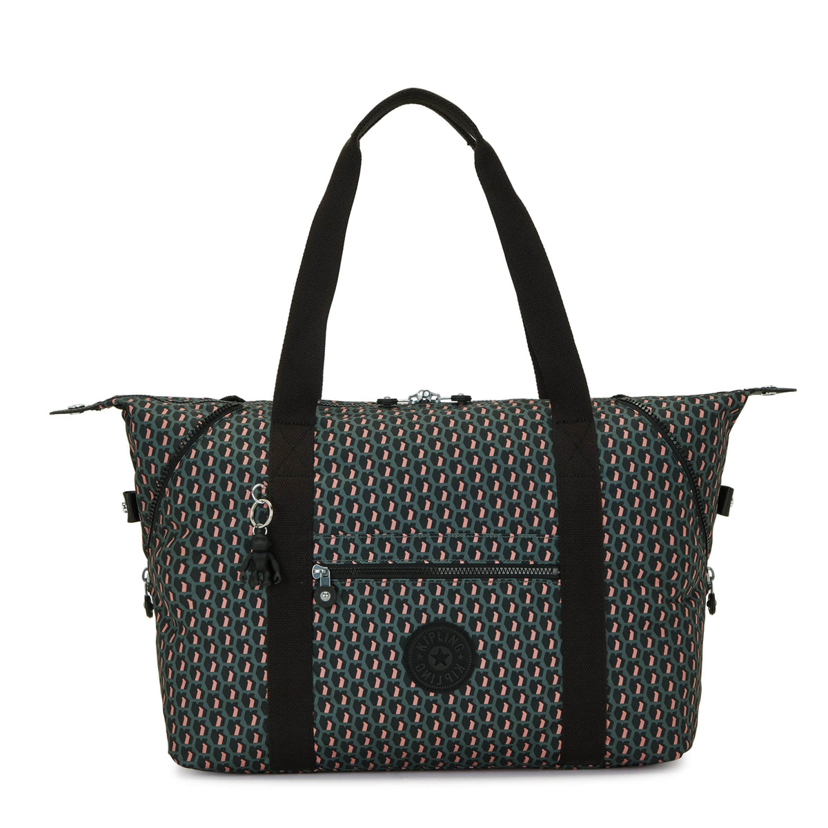 KIPLING-Art M-Large Tote-3D K Pink-I6004-E1A