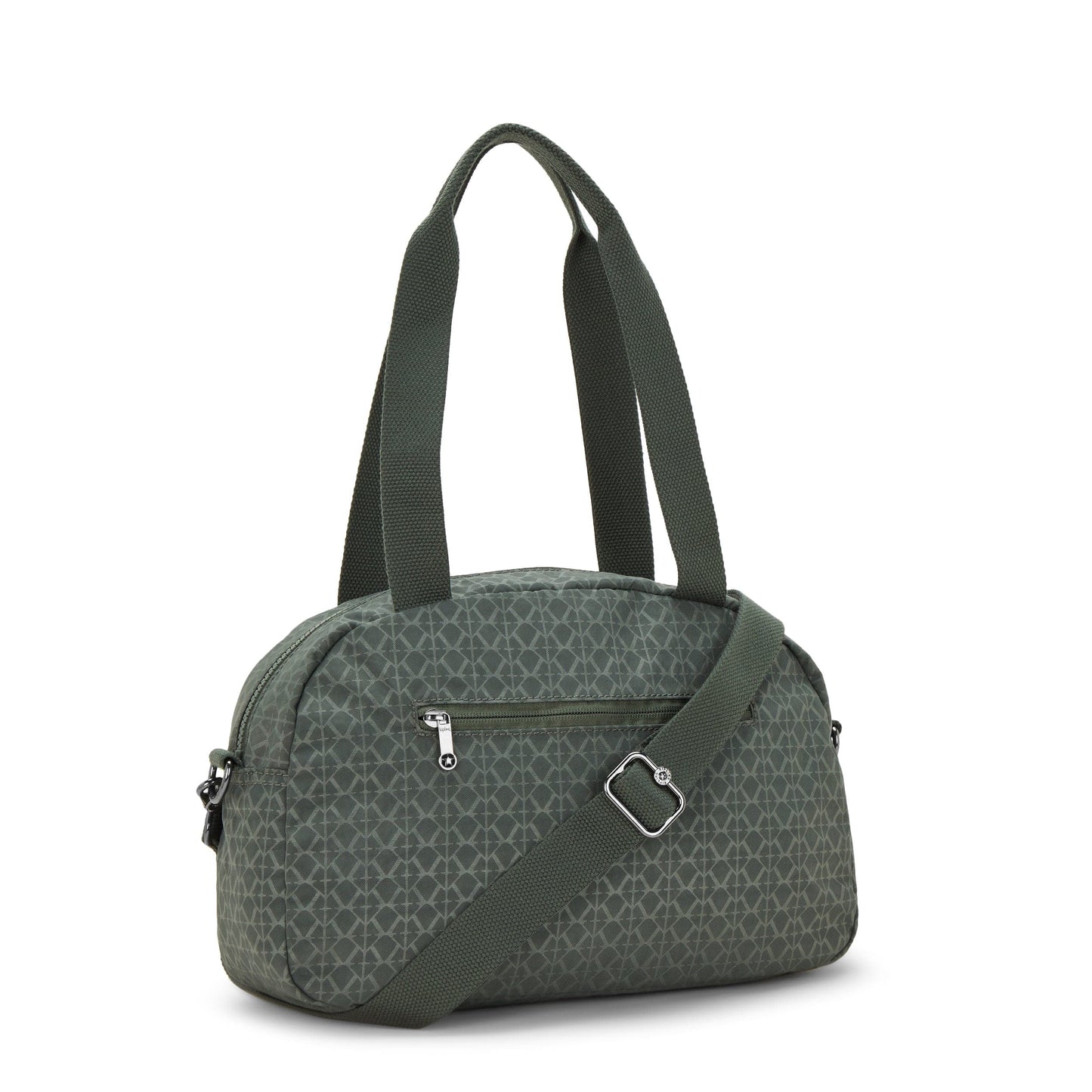 Kipling-Cool Defea-Medium Shoulderbag (With Removable Shoulderstrap)-Sign Green Embosse-I6017-F6C