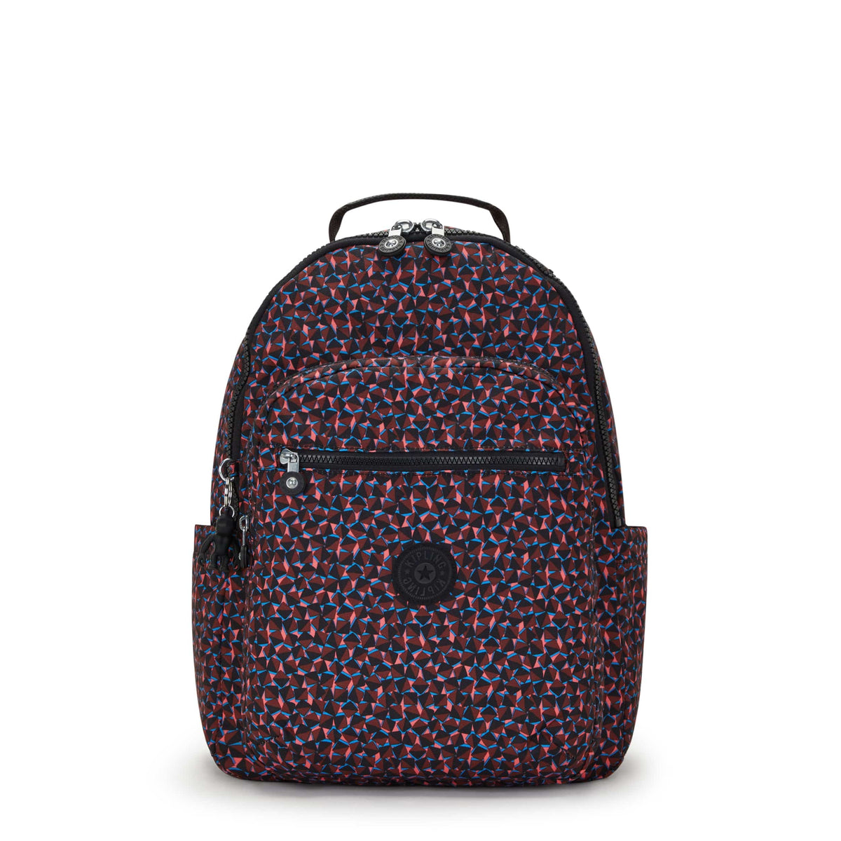 KIPLING-Seoul-Large Backpack-Happy Squares-I6269-B3X