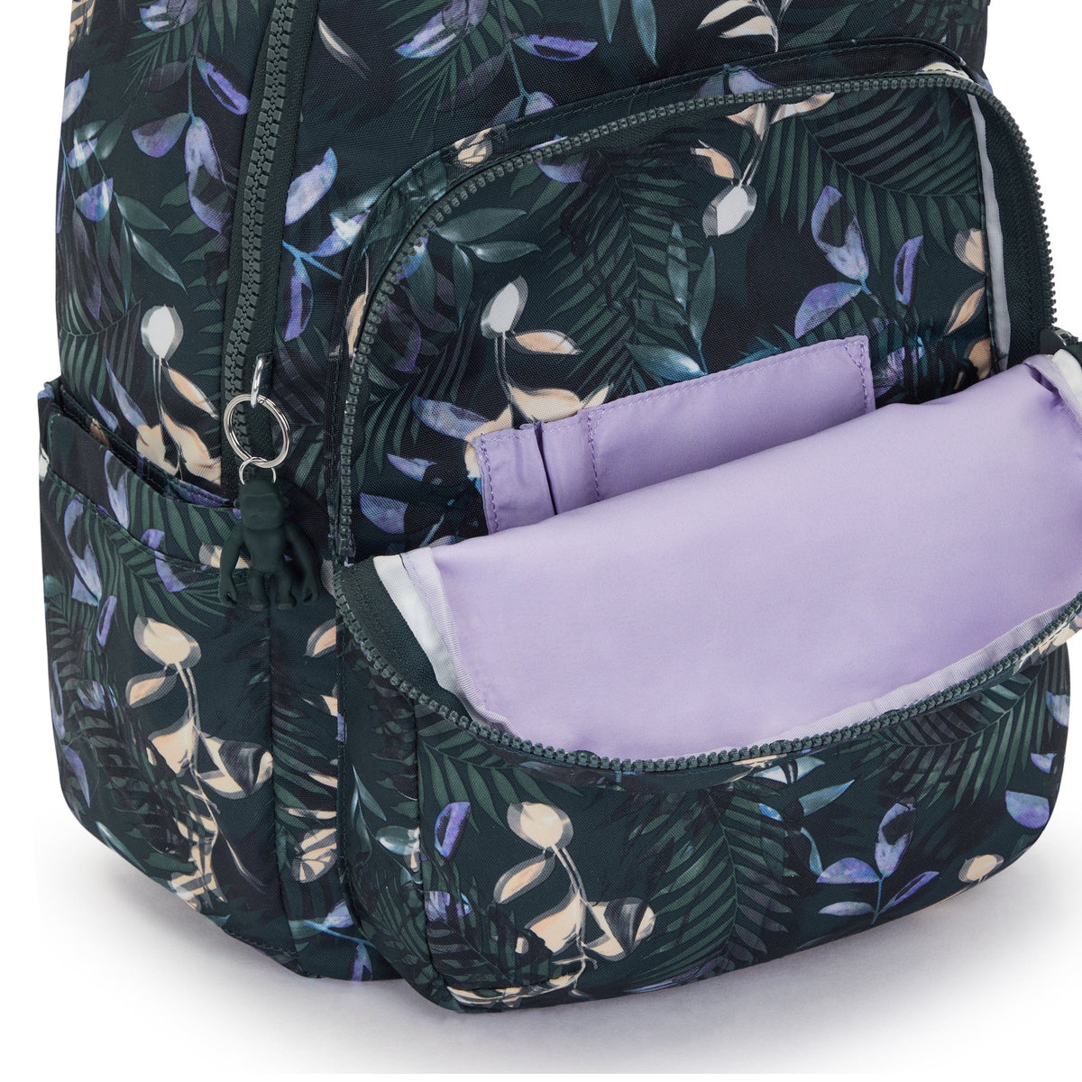 Kipling-Seoul-Large Backpack-Moonlit Forest-I6269-K9T