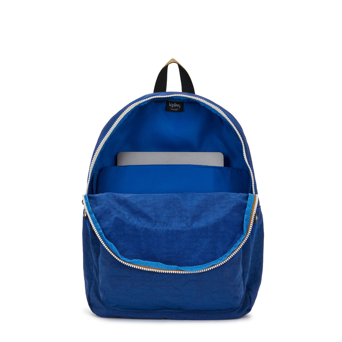 Kipling-Curtis L-Large Backpack-Deep Sky Blue C-I6521-Ph2