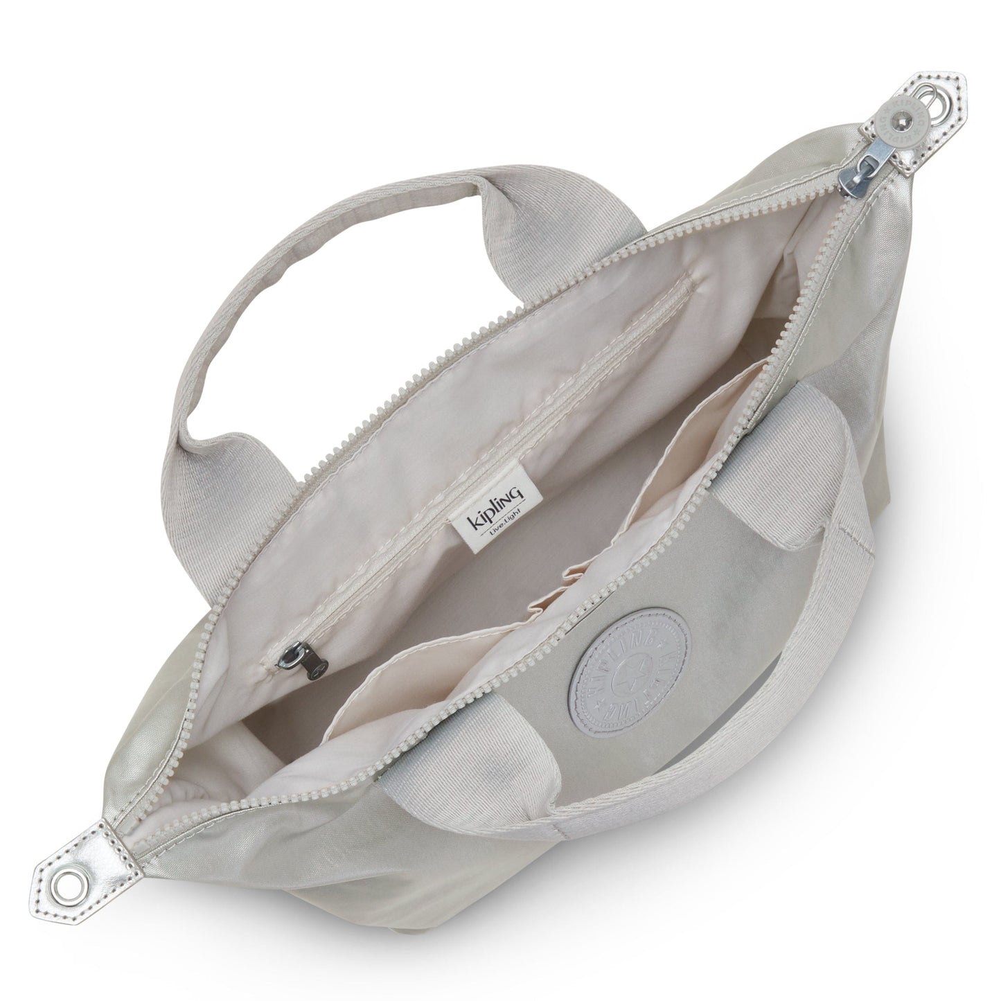 KIPLING-Kala Mini-Small tote-Bright Metallic-I6796-QD7