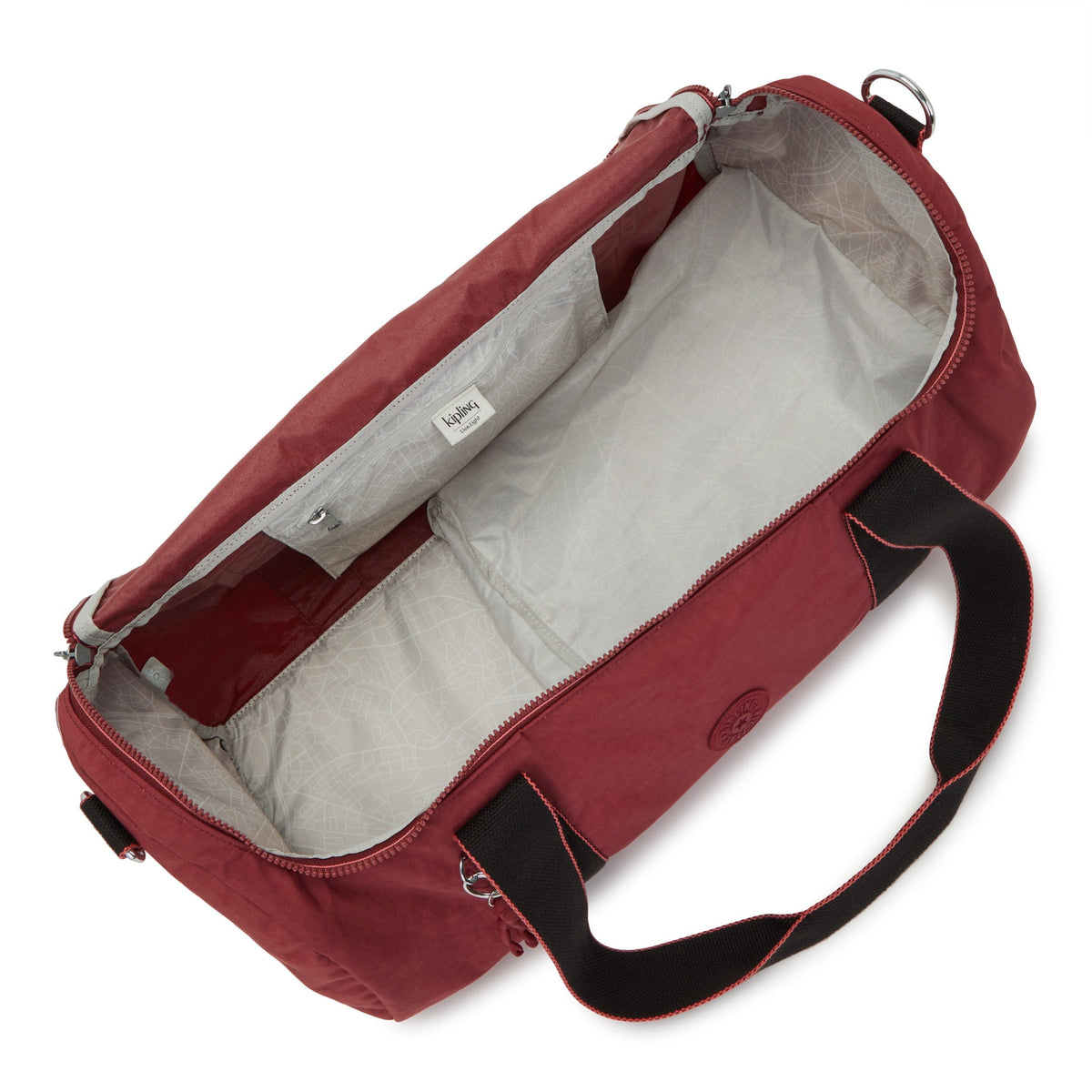 Kipling-Argus S-Small Weekender-Flaring Rust-I6810-A1N