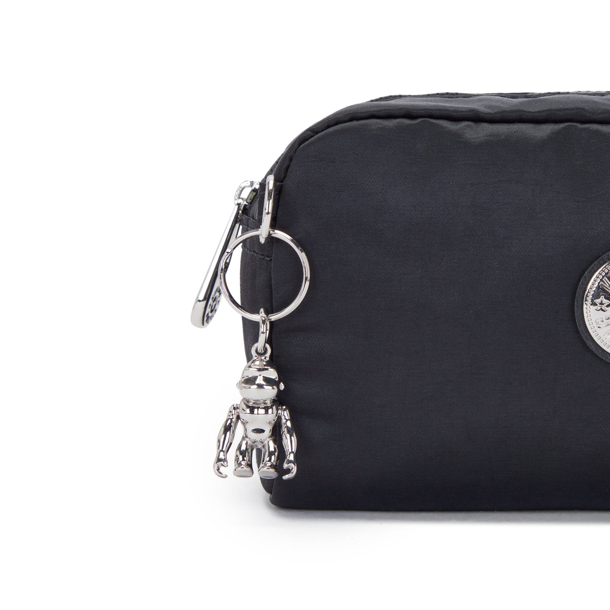 Kipling-Gleam-Medium Pouch-Nocturnal Satin-I7003-8Ea