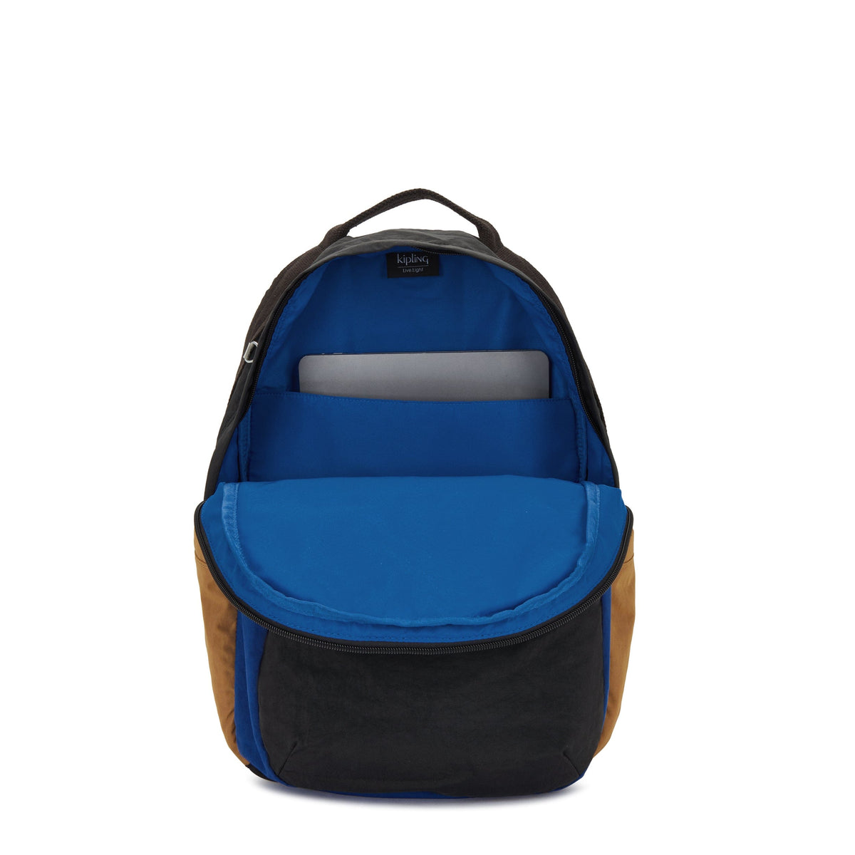 Kipling-Xavi-Large Backpack-Duo Blue Beige-I7008-4Ny