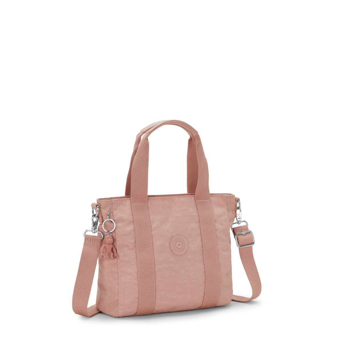 Kipling-Asseni Mini-Small Tote (With Removable Shoulderstrap)-Tender Rose-I7149-D8E