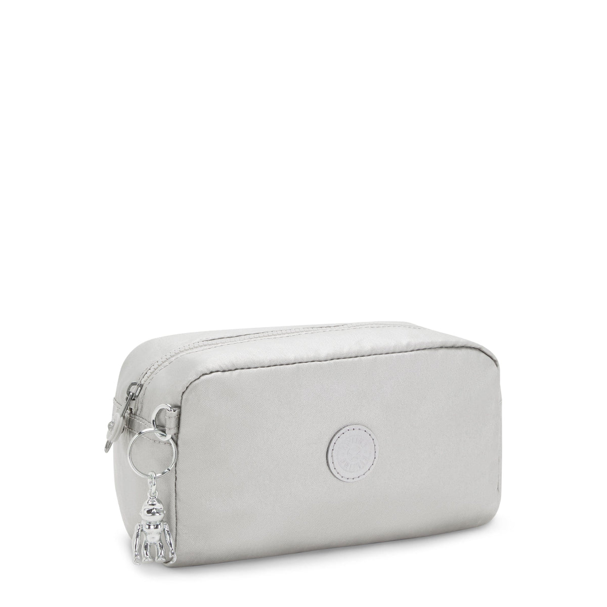 KIPLING-Gleam-Medium pouch-Bright Metallic-I7192-QD7