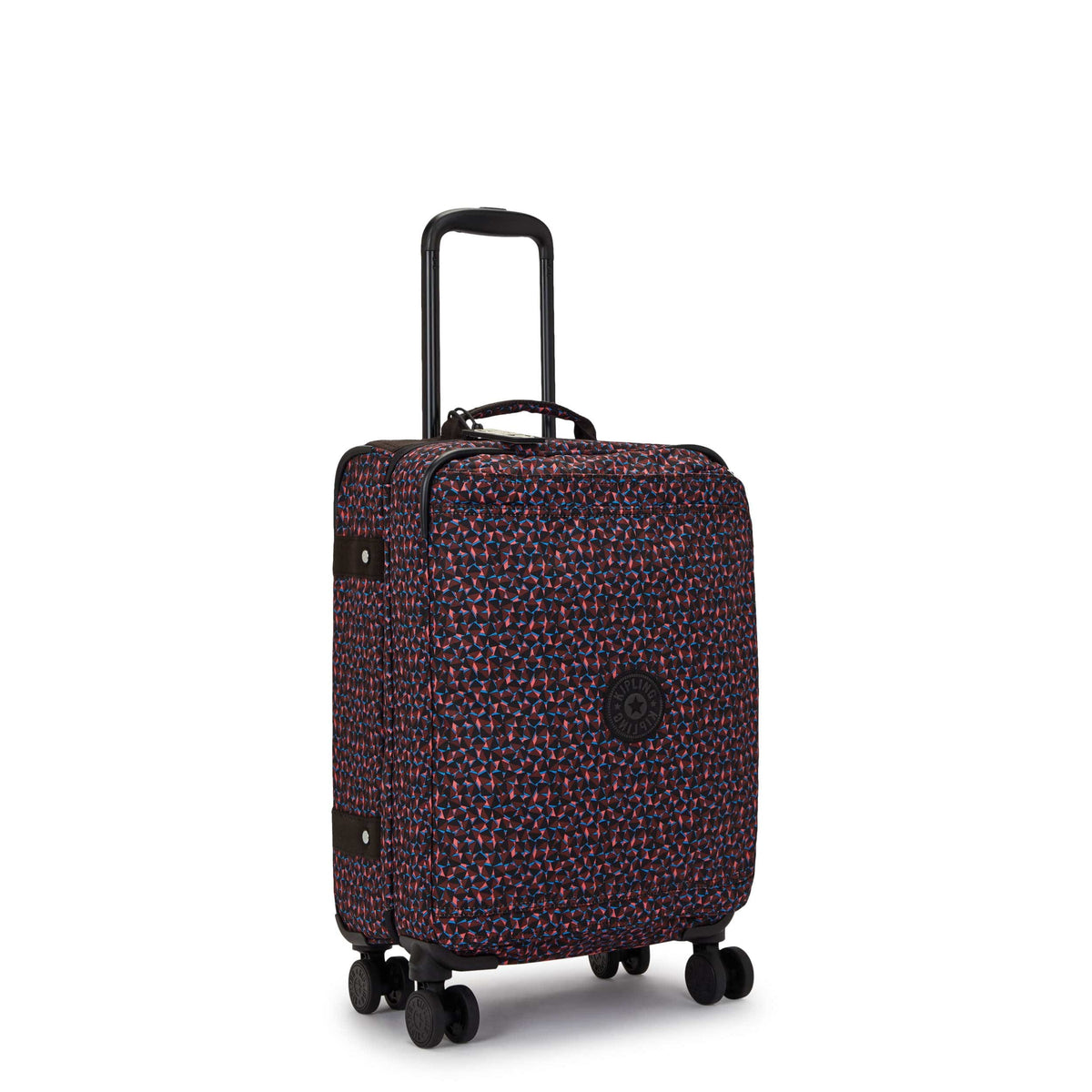 Kipling-Spontaneous S-Small Cabin Size Wheeled Luggage-Happy Squares-I7211-B3X