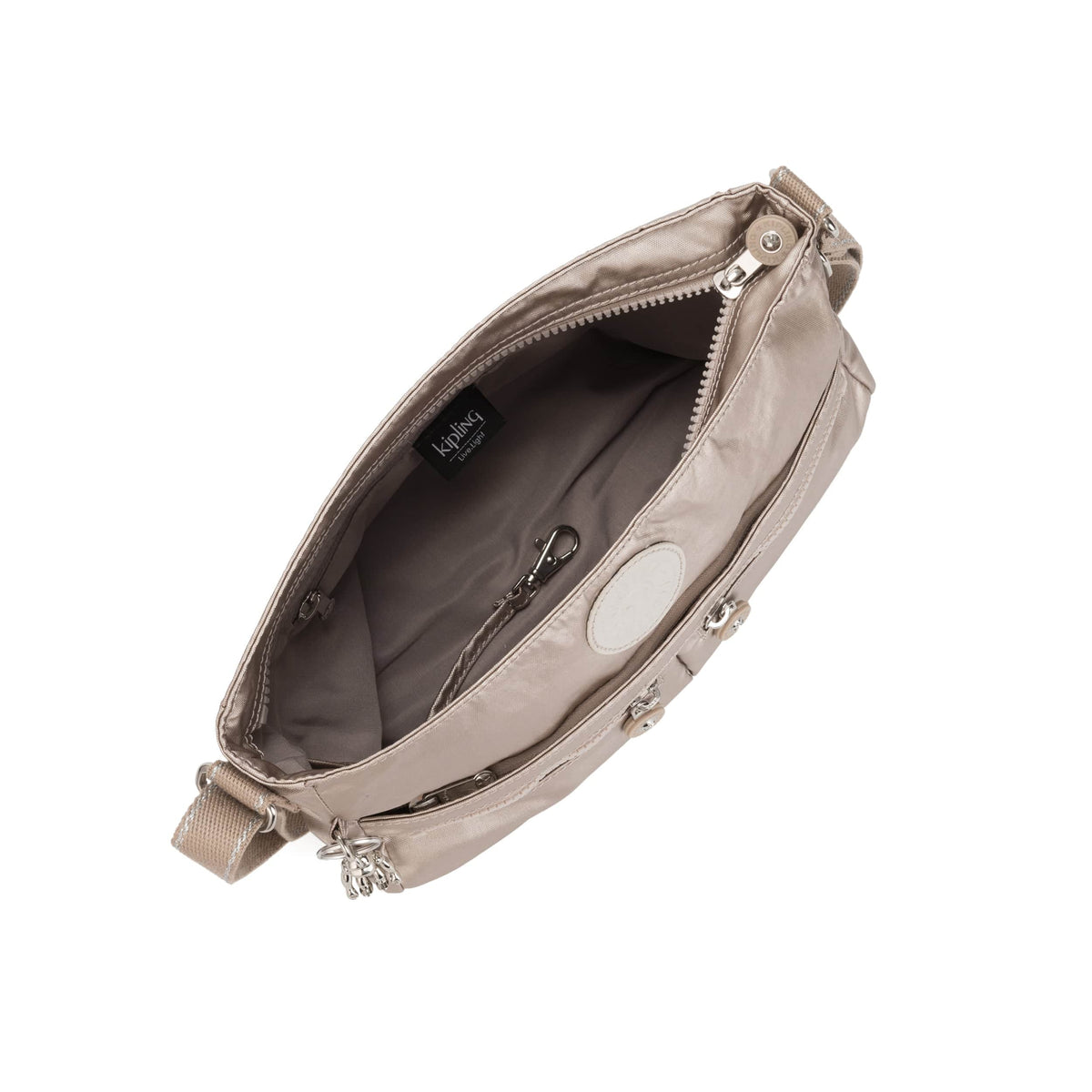 Kipling-New Angie-Small Crossbody-Metallic Glow-I7393-48I