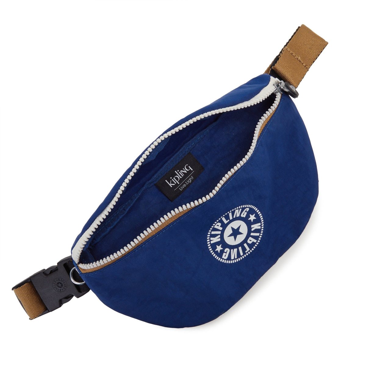 Kipling-Fresh Lite-Small Waistbag-Deep Sky Blue C-I7465-Ph2
