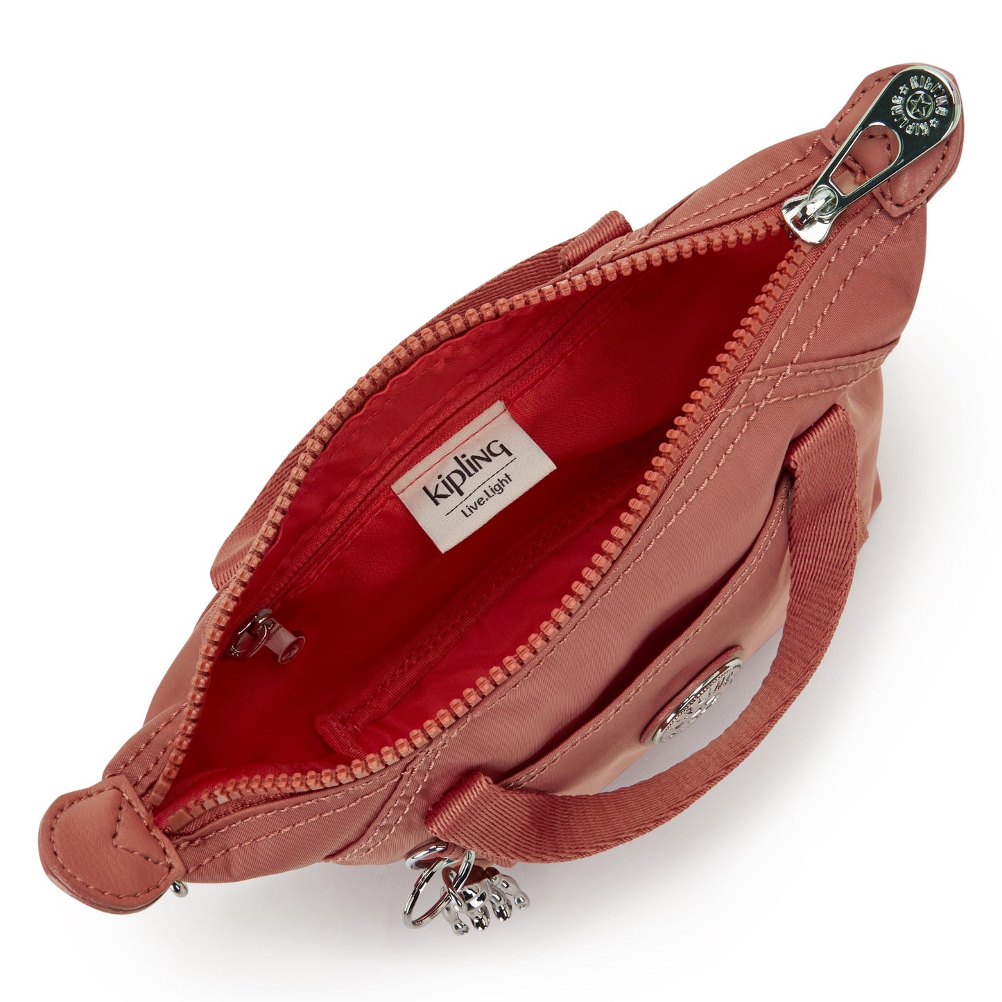 Kipling-Art Compact-Small Crossbody (With Removable Shoulderstrap)-Grand Rose-I7492-5Fb