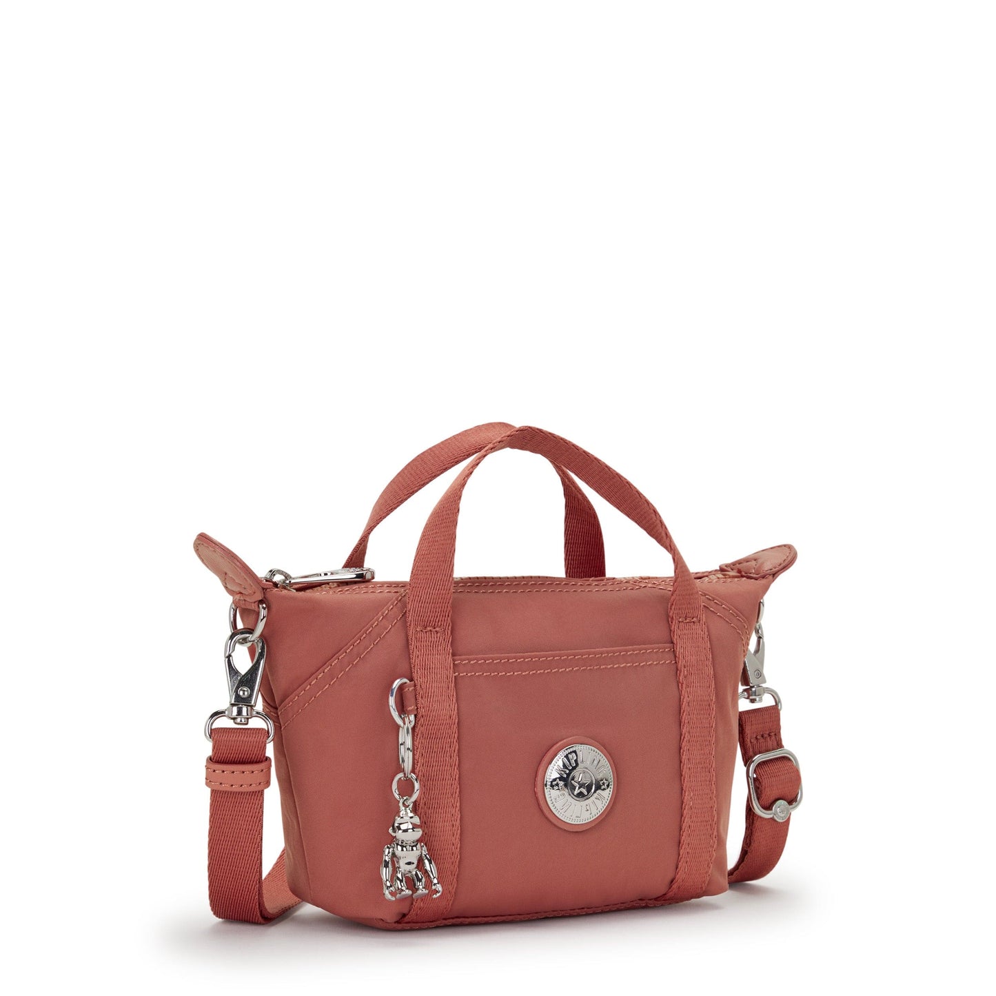 Kipling-Art Compact-Small Crossbody (With Removable Shoulderstrap)-Grand Rose-I7492-5Fb