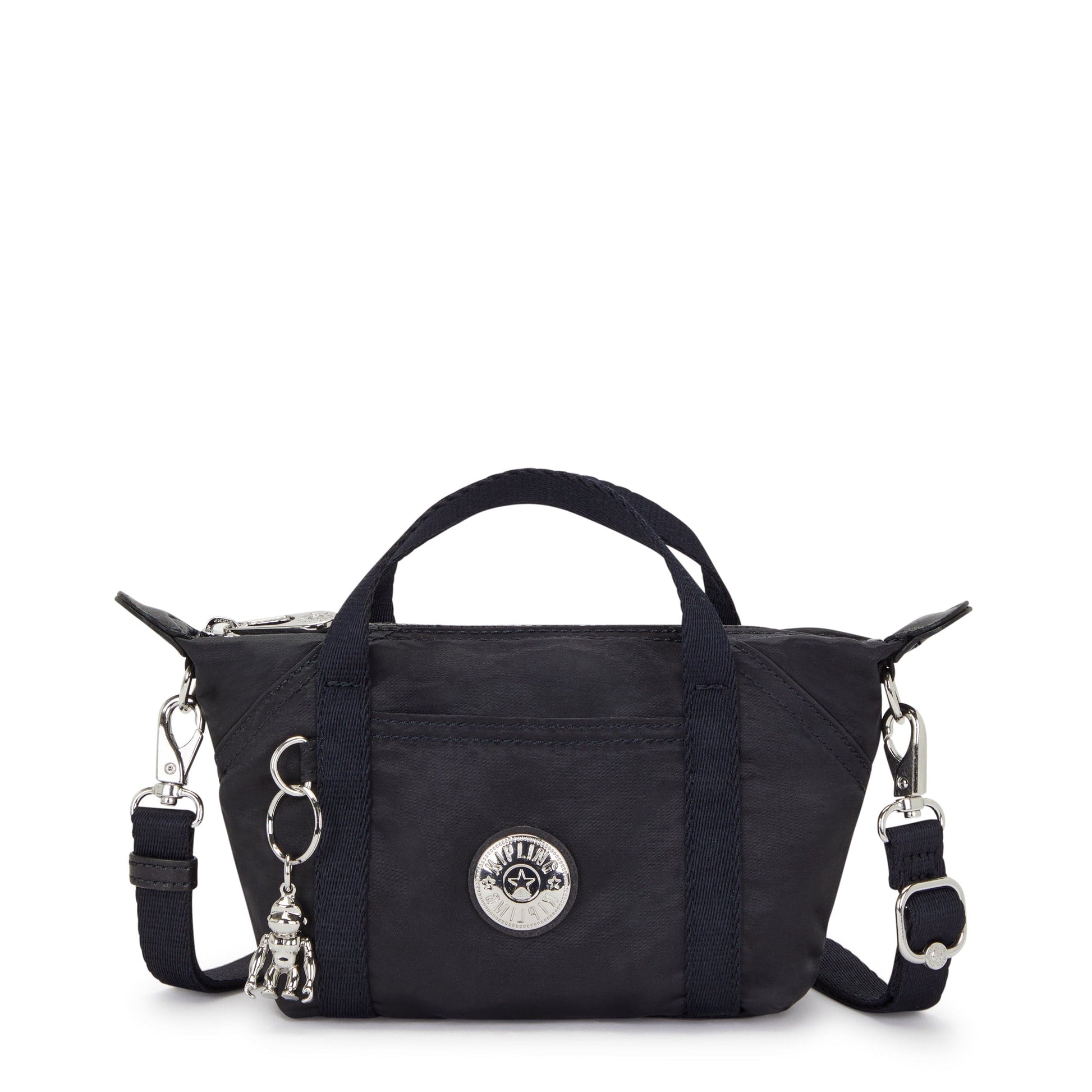 Kipling-Art Compact-Small Crossbody (With Removable Shoulderstrap)-Nocturnal Satin-I7492-8Ea