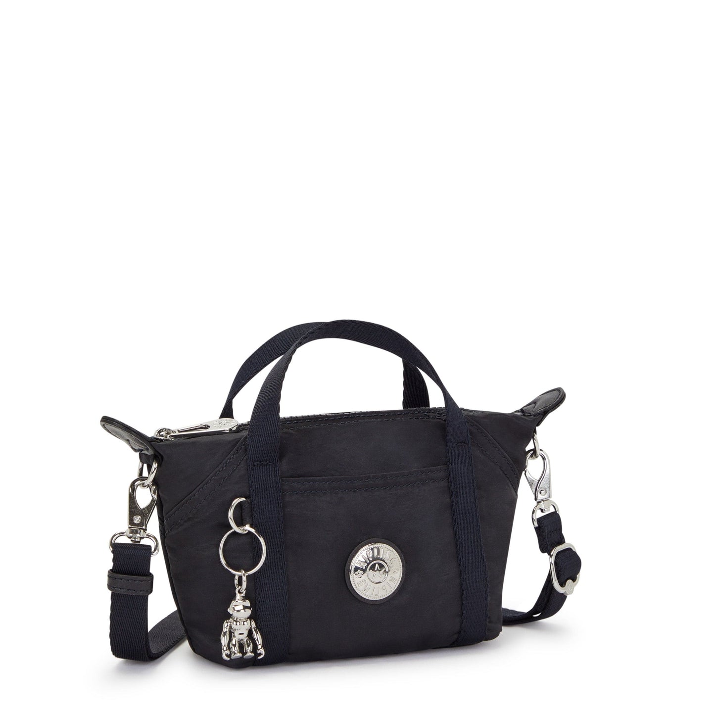 Kipling-Art Compact-Small Crossbody (With Removable Shoulderstrap)-Nocturnal Satin-I7492-8Ea