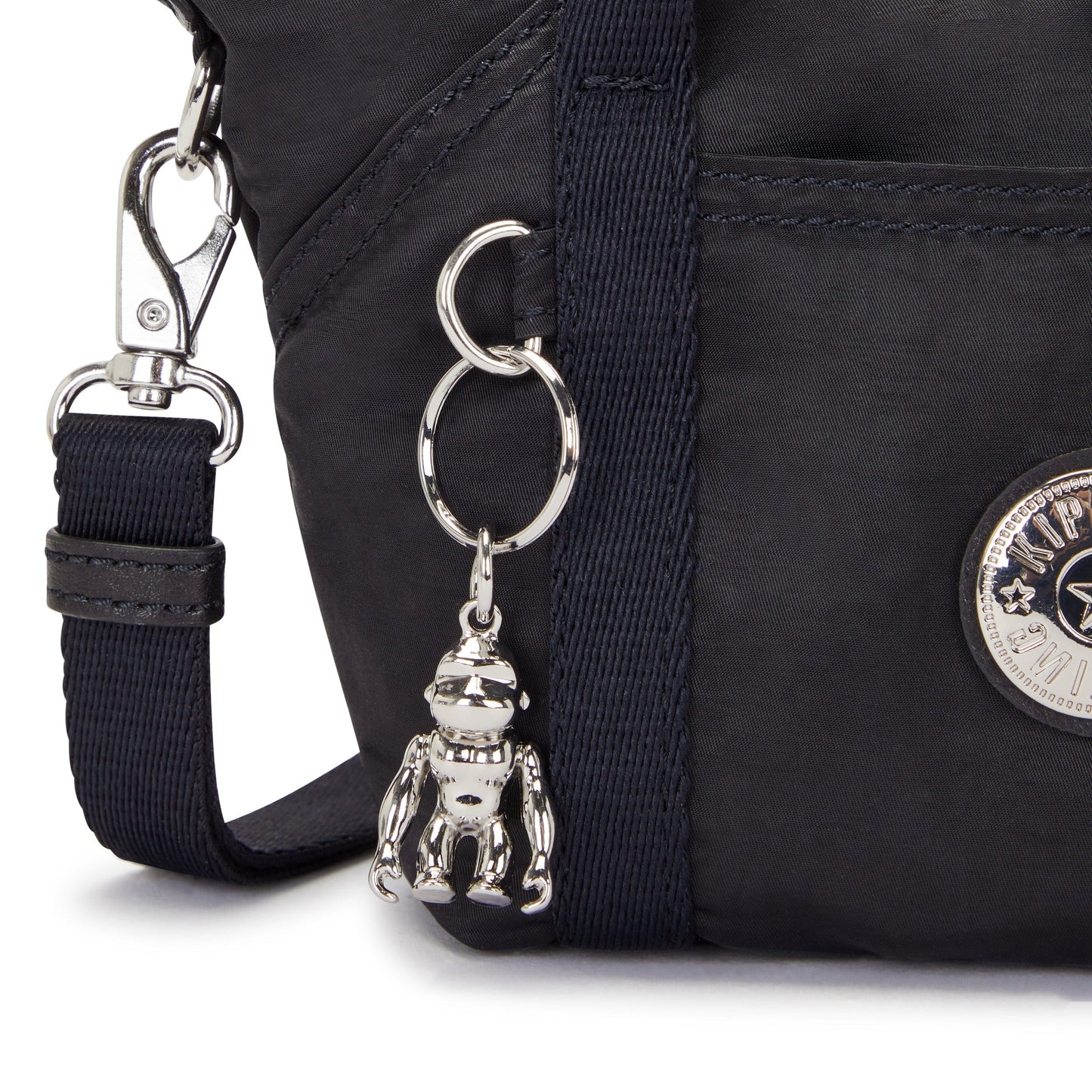 Kipling-Art Compact-Small Crossbody (With Removable Shoulderstrap)-Nocturnal Satin-I7492-8Ea