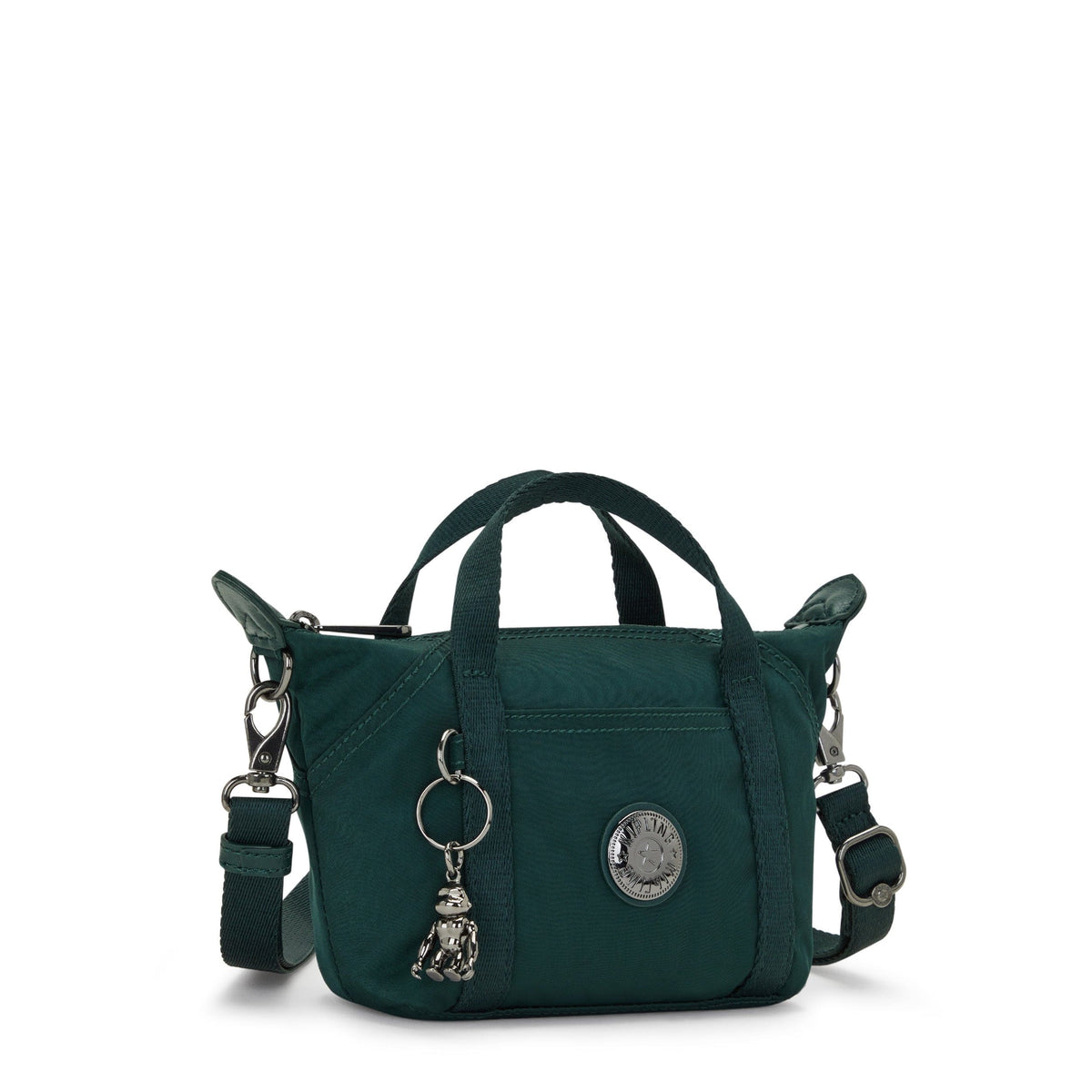 Kipling-Art Compact-Small Crossbody (With Removable Shoulderstrap)-Deepest Emerald-I7492-Pd3