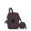 Kipling-Elvin-Phone Bag (With Extra Pouch)-Happy Squares-I7518-B3X