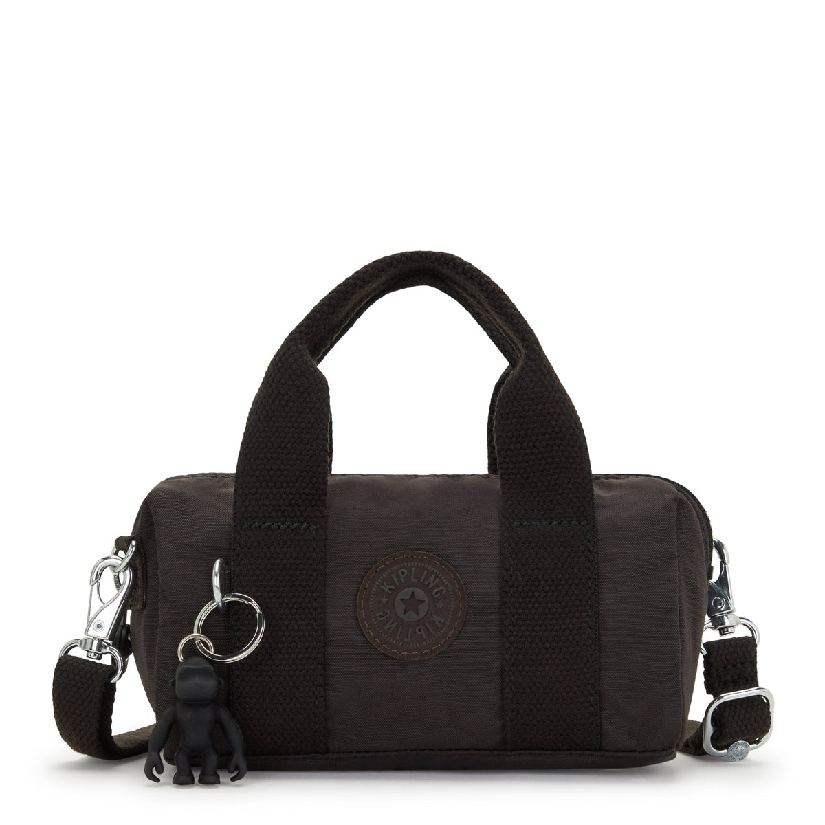 KIPLING-Bina Mini-Small Handbag (With Detatchable Straps)-Nostalgic Brown-I7614-G1R