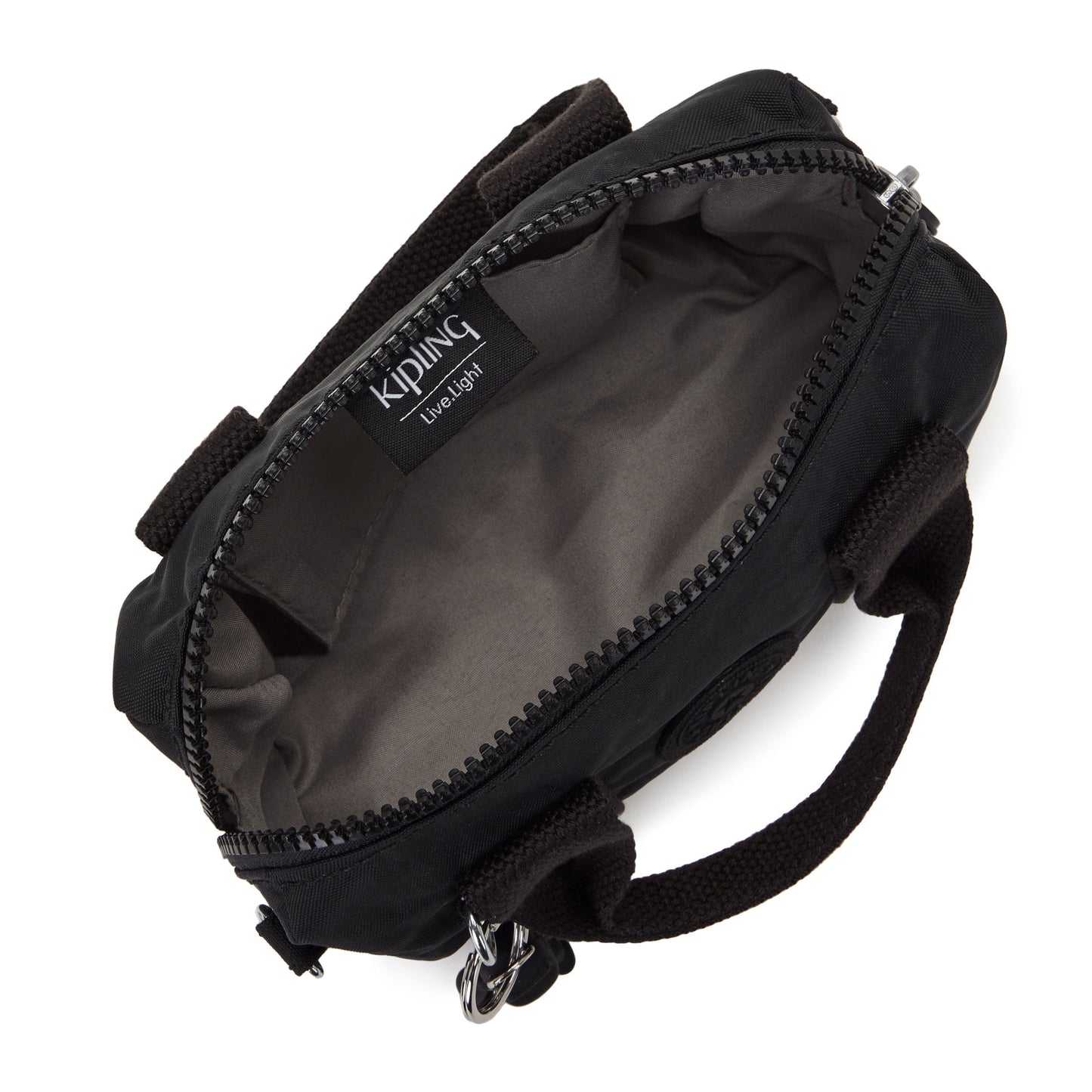 Kipling-Bina Mini-Small Handbag (With Detatchable Straps)-Black Noir-I7614-P39
