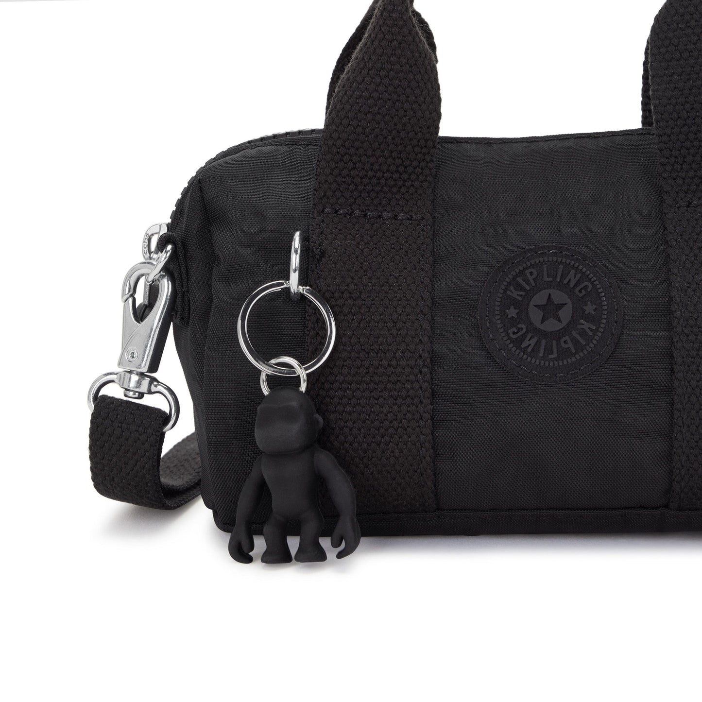 Kipling-Bina Mini-Small Handbag (With Detatchable Straps)-Black Noir-I7614-P39