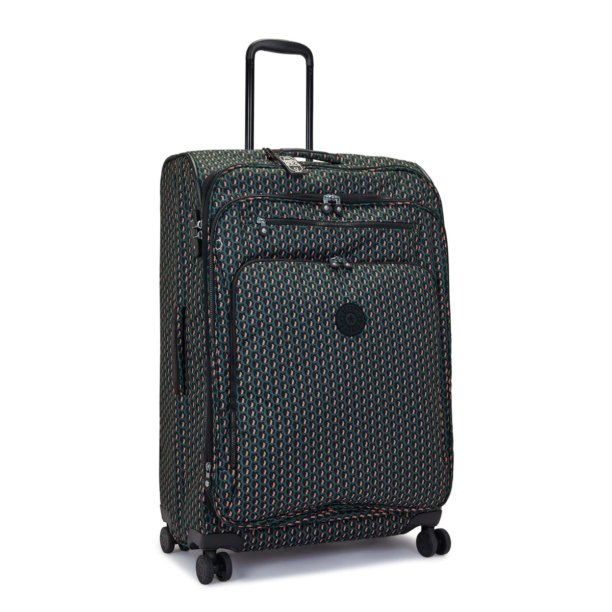 Kipling-New Youri Spin L-Large Expandable Spinner-3D K Pink-I7640-E1A