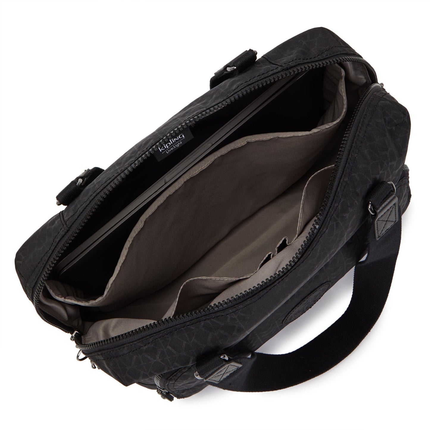 Kipling-Linza-Large Shoulderbag-Signature Emb-I7692-K59