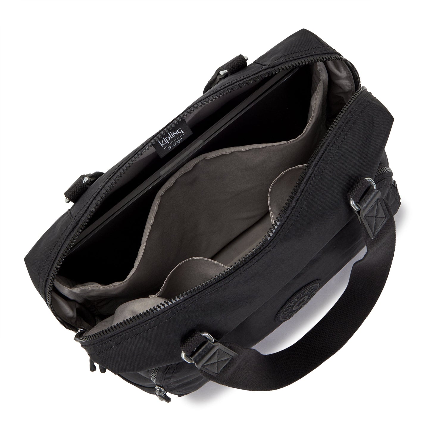 Kipling-Linza-Large Shoulderbag-Black Noir-I7870-P39