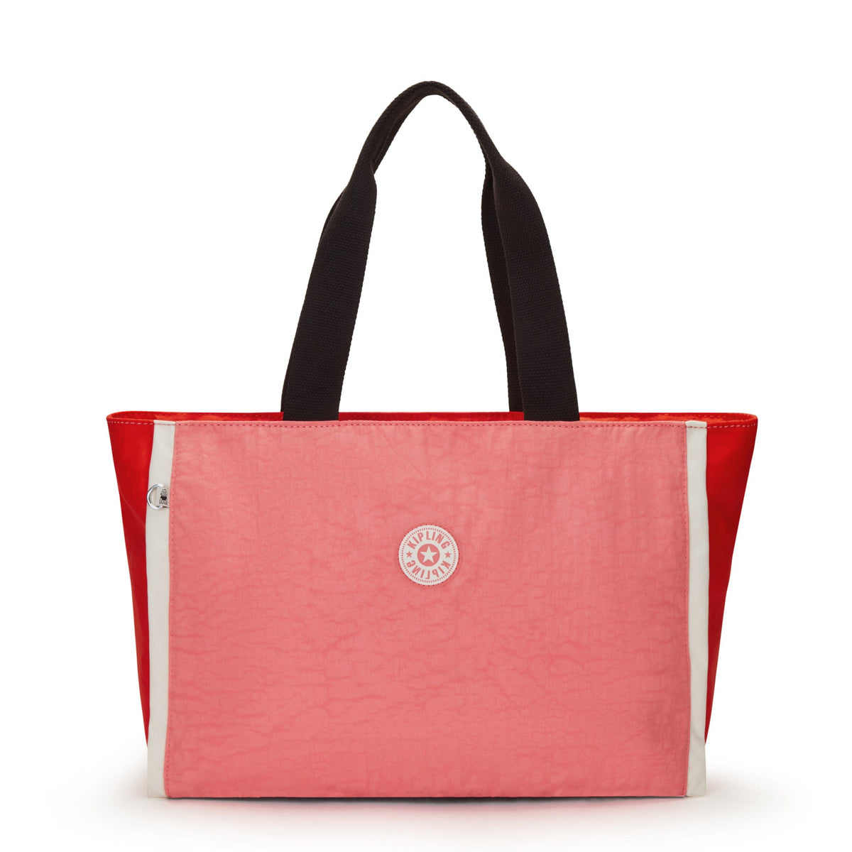 KIPLING-Nalo-Large Tote-Tango Pink Block-I7988-S7M