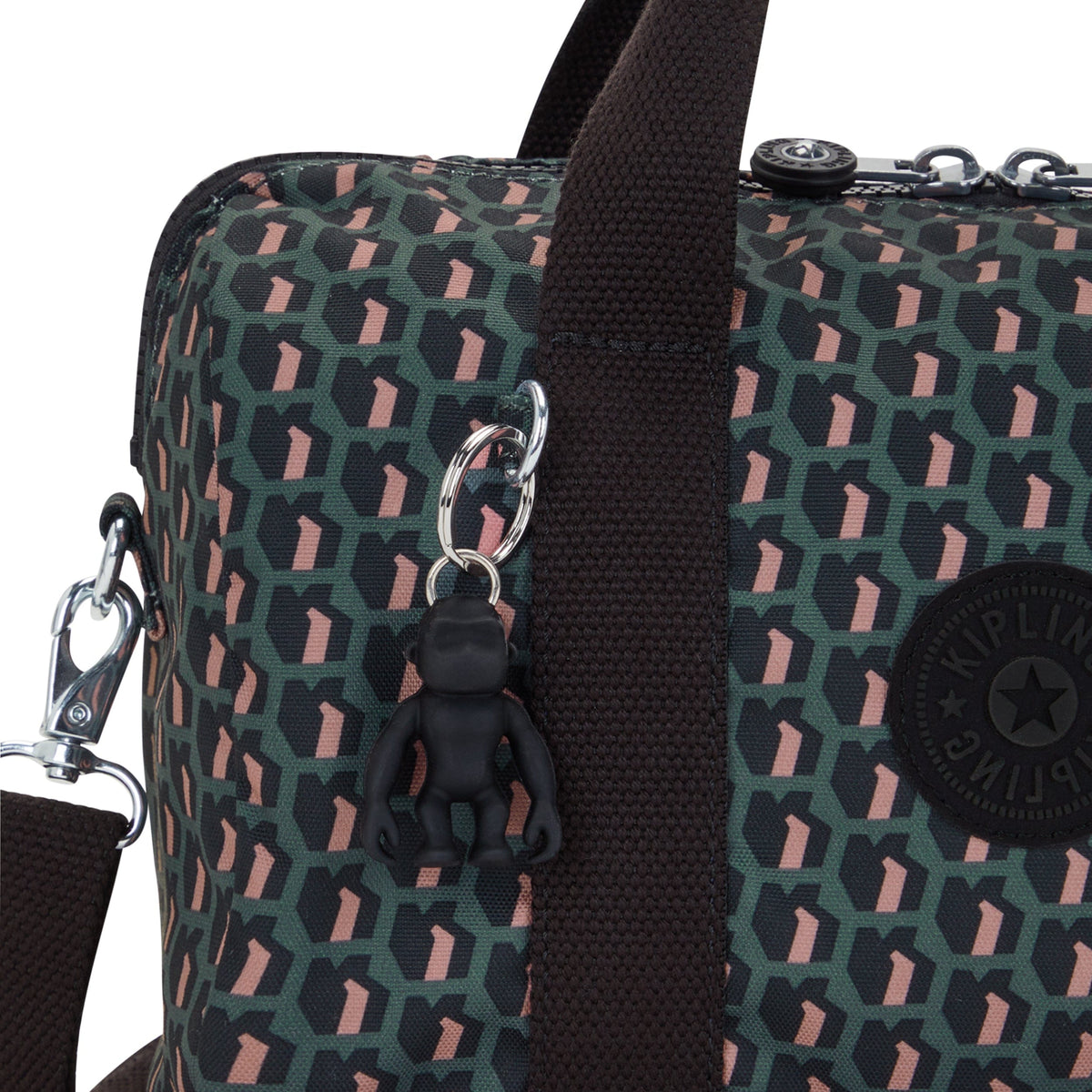Kipling-Bina M-Medium Handbag (With Detachable Shoulderstrap)-3D K Pink-I7990-E1A