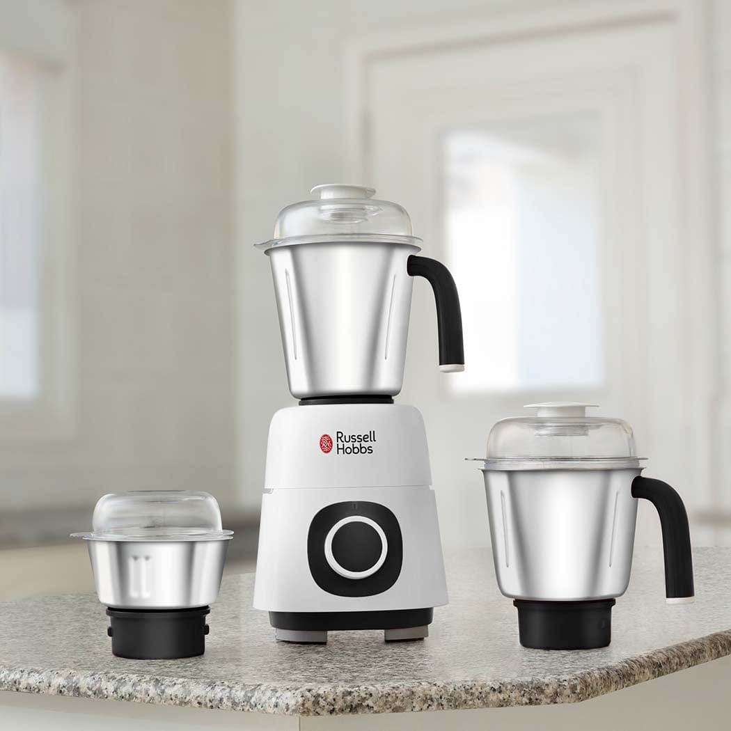 Russell Hobbs Mixer Grinder Supreme With 3 Stainless Steel Jars 750W - MG42505