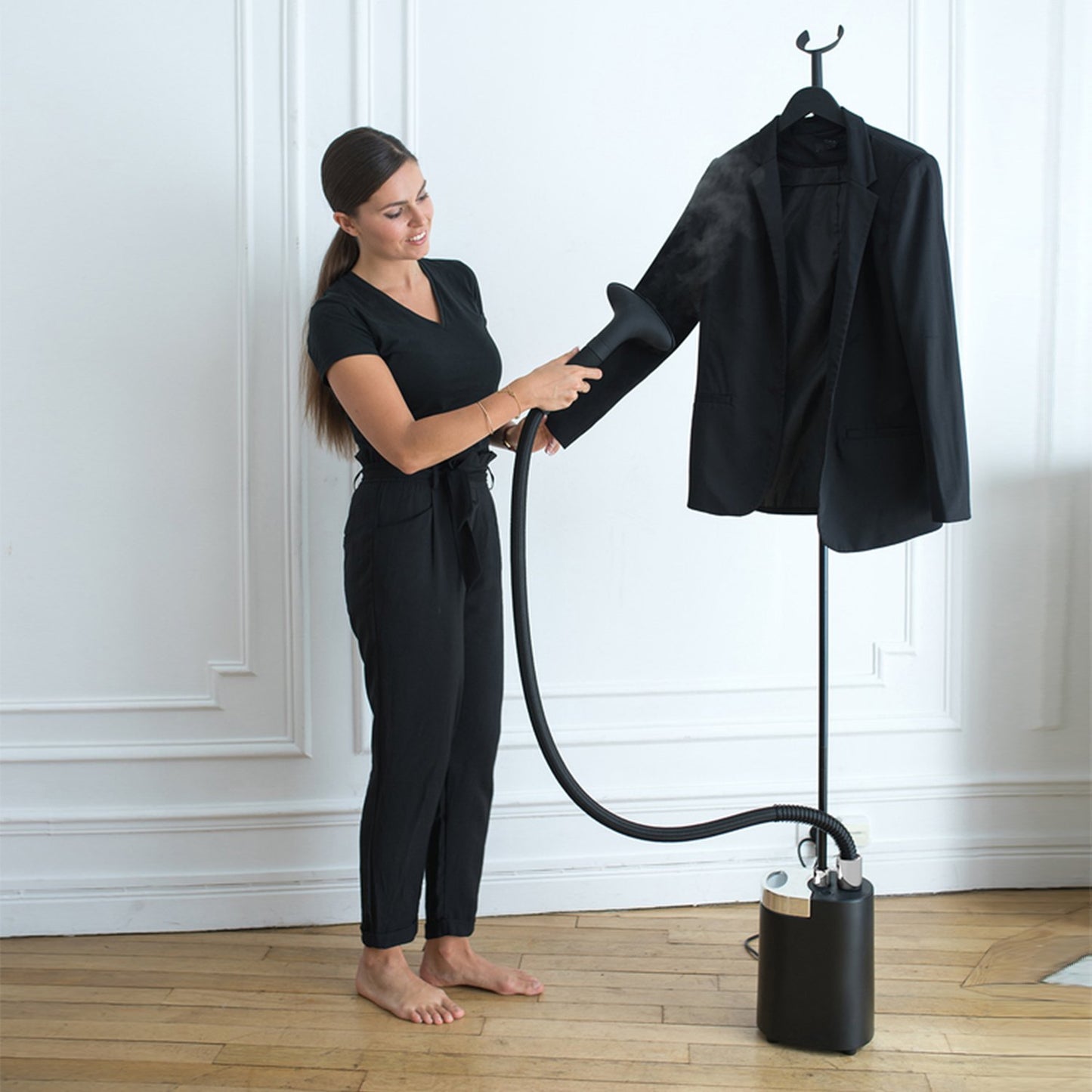 SteamOne Minilys Plus Black Garment Steamer 1900W - MI60MBUK