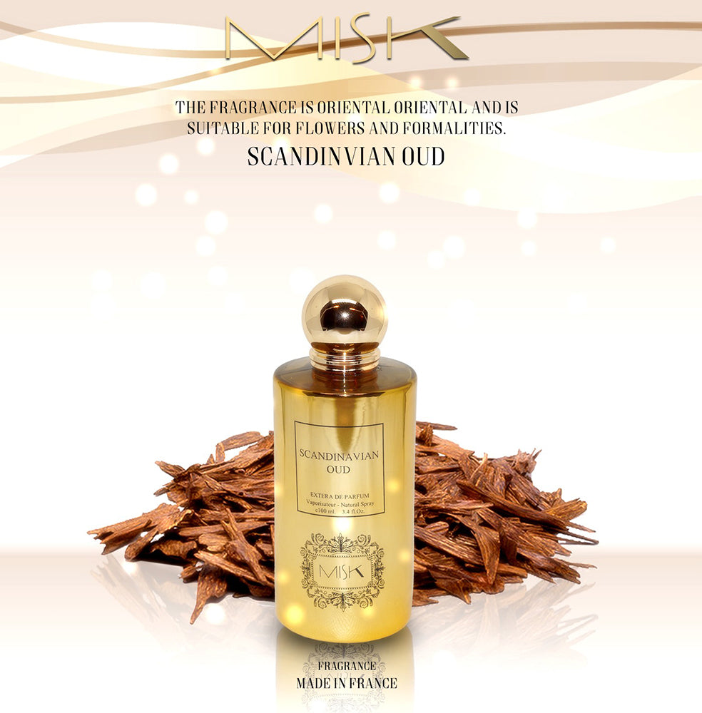 Misk Prive Collection Scandinvian Oud Perfume - 100 ml - 103604