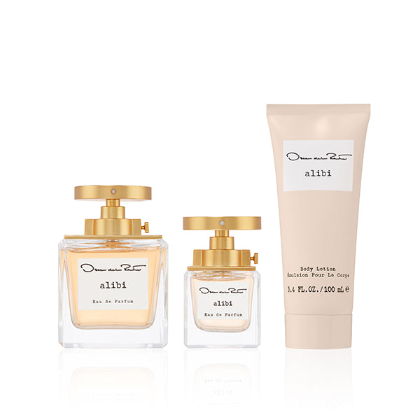 OSCAR DE LA RENTA-ALIBI for Women
Giftset (100ml EDP+30ml EDP+100ml Body Lotion 