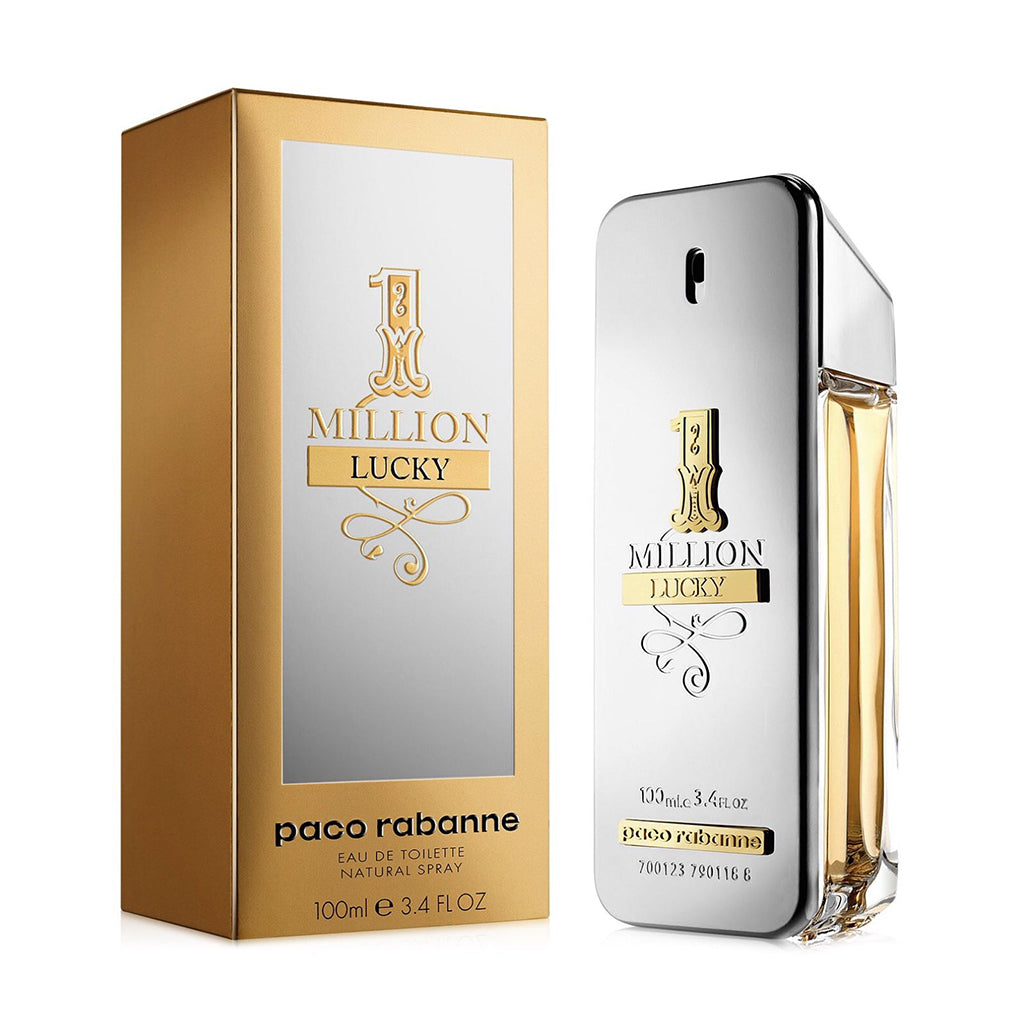 PACO RABANNE 1 MILLION LUCKY FOR MEN EAU DE TOILETTE 100 ML NATURAL SPRAY