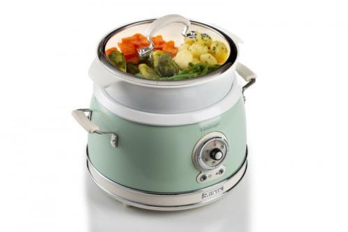 ARIETE VINTAGE MULTIPURPOSE RICE COOKER/SLOW COOKER 2904, GREEN
