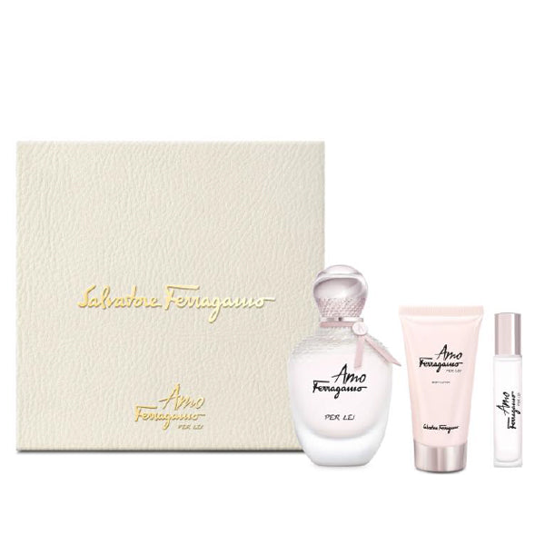 SALVATORE FERRAGAMO AMO FERRAGAMO PER LEI (GIFT SET) FOR