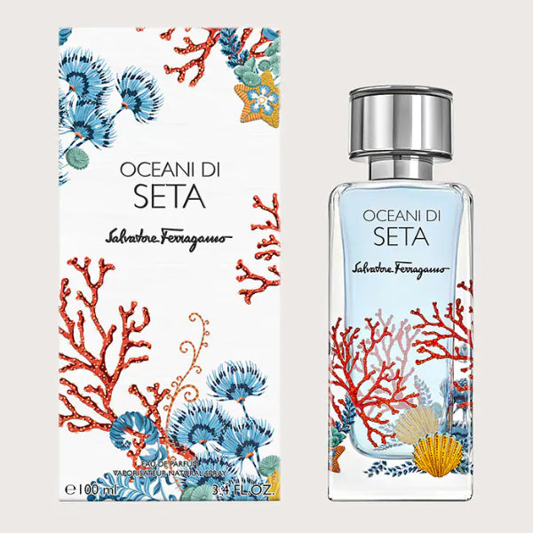 SALVATORE FERRAGAMO  STORIE DI SETA-OCEANI EAU DE PARFUM 100ml NATURAL SPRAY