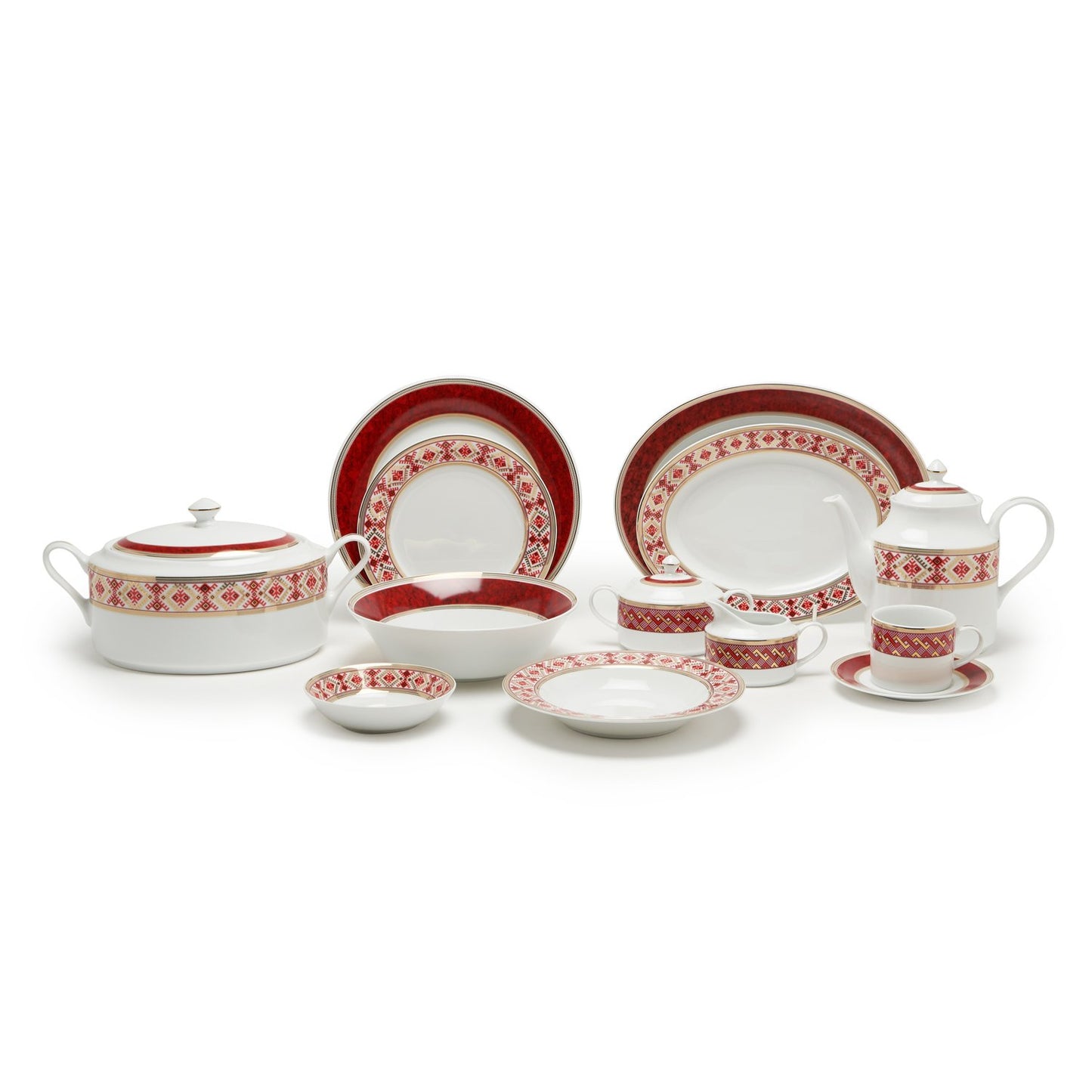NATALIE 59PC DINNER SET