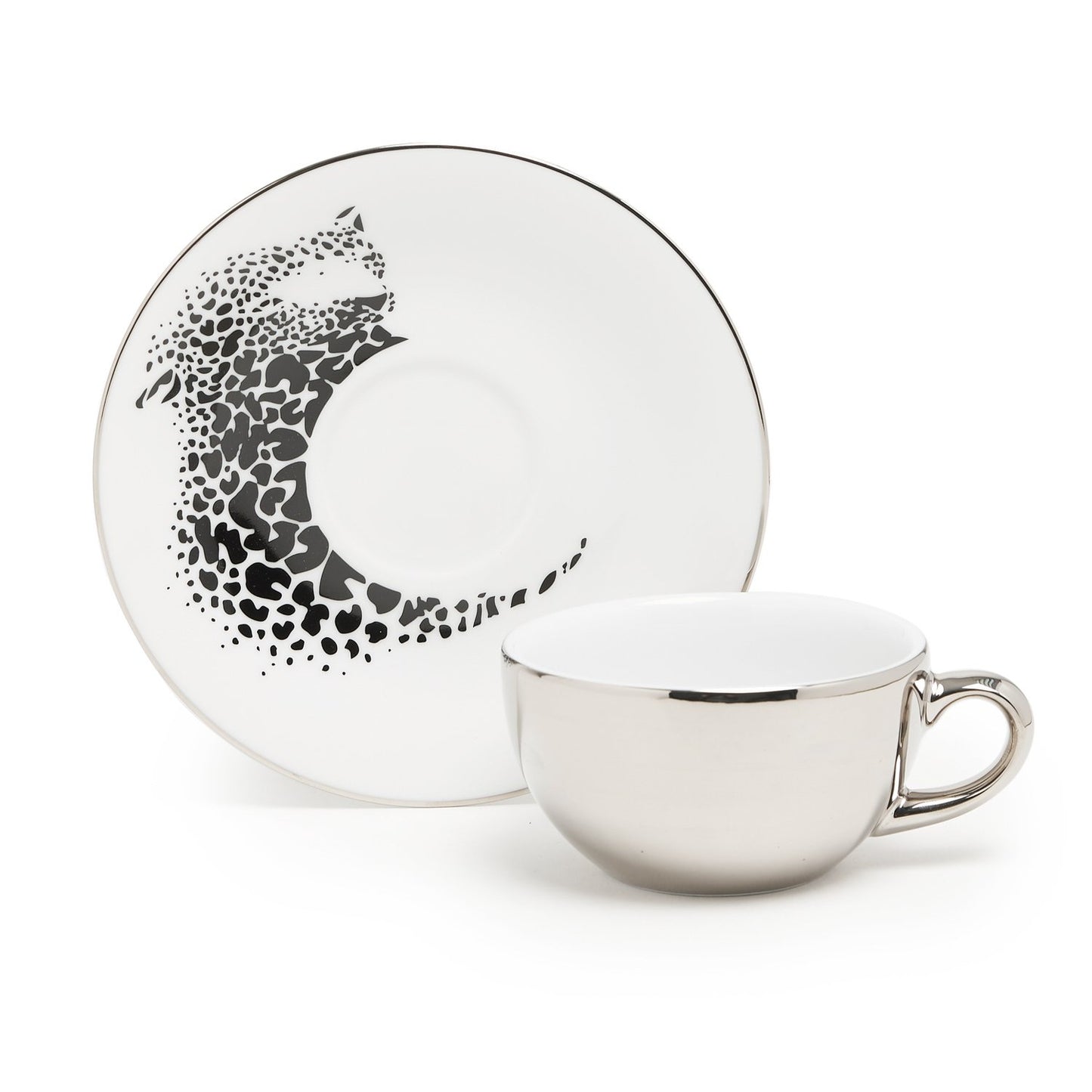 TIGER 6+6 COFFEE CUP & SAUCER IN GIFT BOX