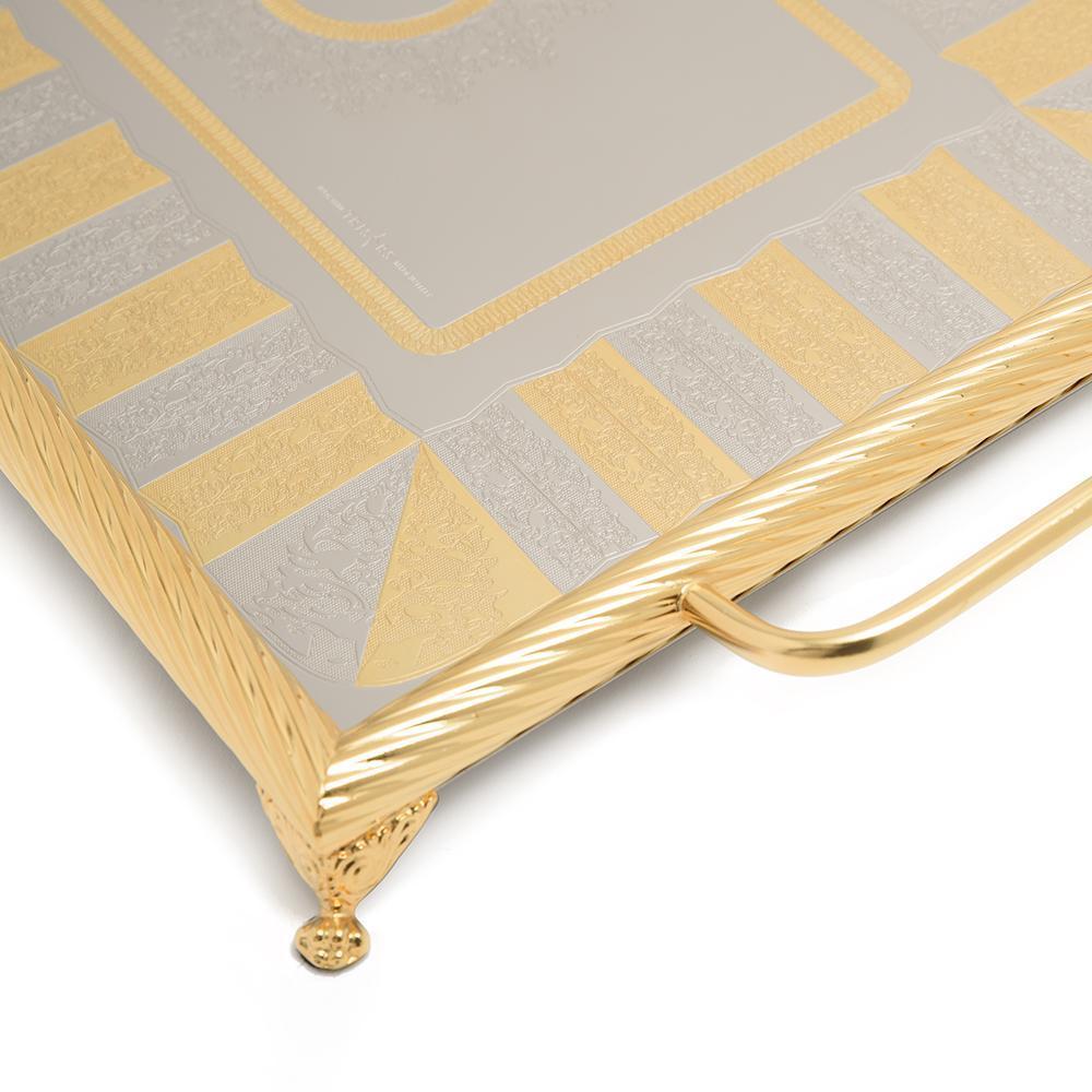 Brignani Alexie 1 Rectangle Tray - Gold, 45 x 33 cm - 1300/2ALEX1-G - Jashanmal Home