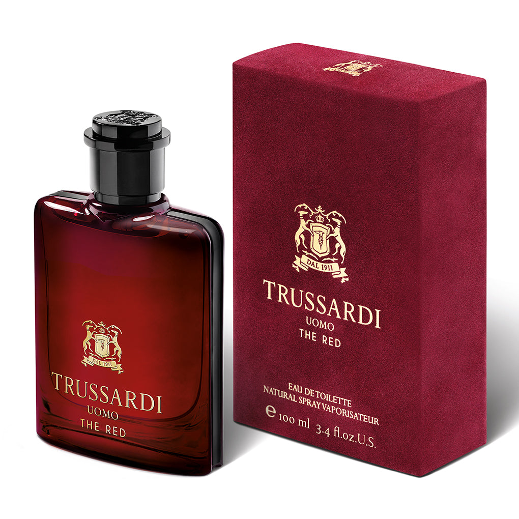 TRUSSARDI OUMO THE RED EAU DE TOILETTE 100ML NATURAL SPRAY