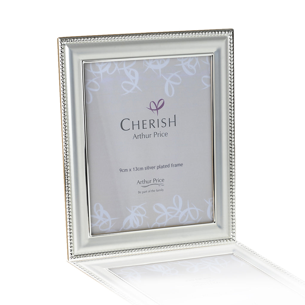 ARTHUR PRICE BEAD ANGULAR PICTURE FRAME 9X13 CMS